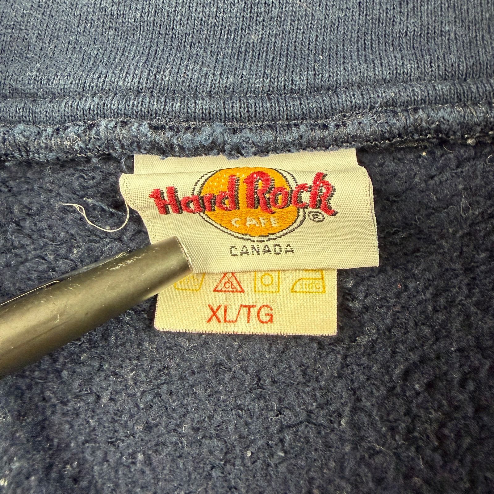 Hard Rock Cafe Vintage Hard Rock Cafe 1/4 Sweatshirt Save The Planet SizeXL Size US XL / EU 56 / 4 - 3 Thumbnail