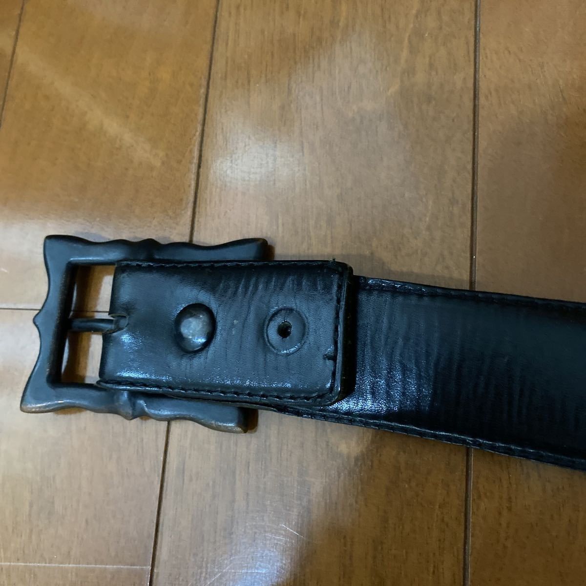 Number (N)ine Archive Frame Buckle Leather Belt Size ONE SIZE - 7 Thumbnail