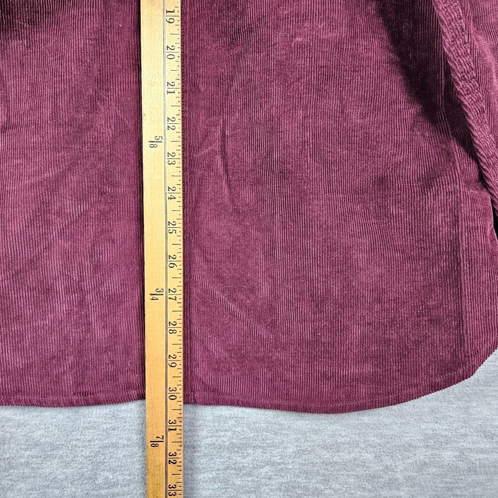 J.Crew J.CREW Button-Up Corduroy Red Shirt Mens M Classic Cotton Elastane Regular Button-Up Casual XS? Size US M / EU 48-50 / 2 - 5 Thumbnail
