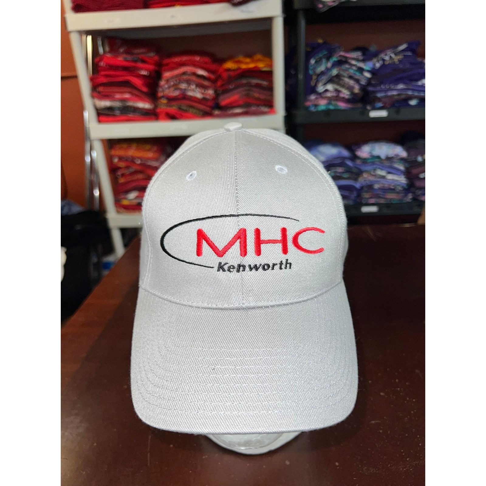 Vintage Vintage Kenworth Hat MHC Trucking Logo Gray Cap Headwear VTG Size ONE SIZE - 2 Thumbnail