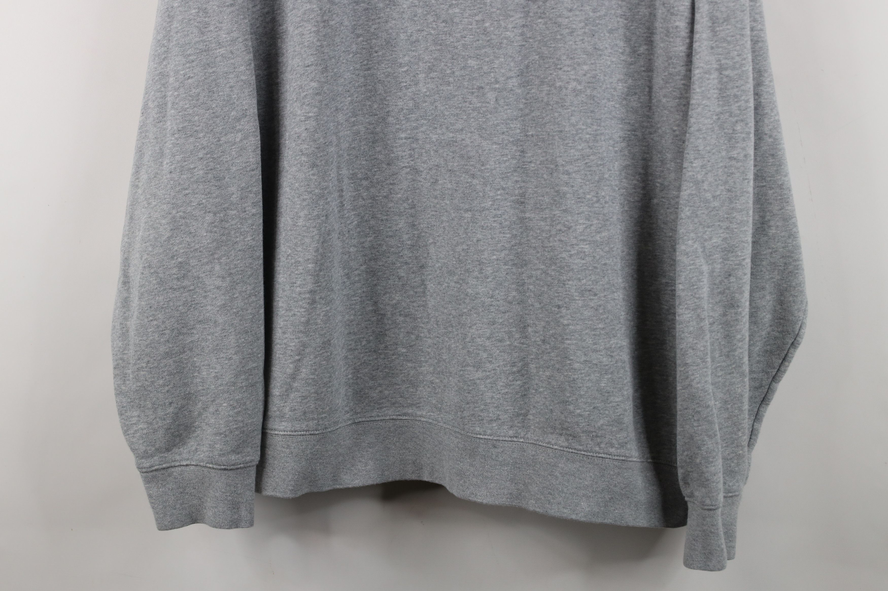 Nike Y2K Nike Scott Mini Swoosh Boxy Fit Crewneck Sweatshirt Gray Size US XXL / EU 58 / 5 - 3 Thumbnail