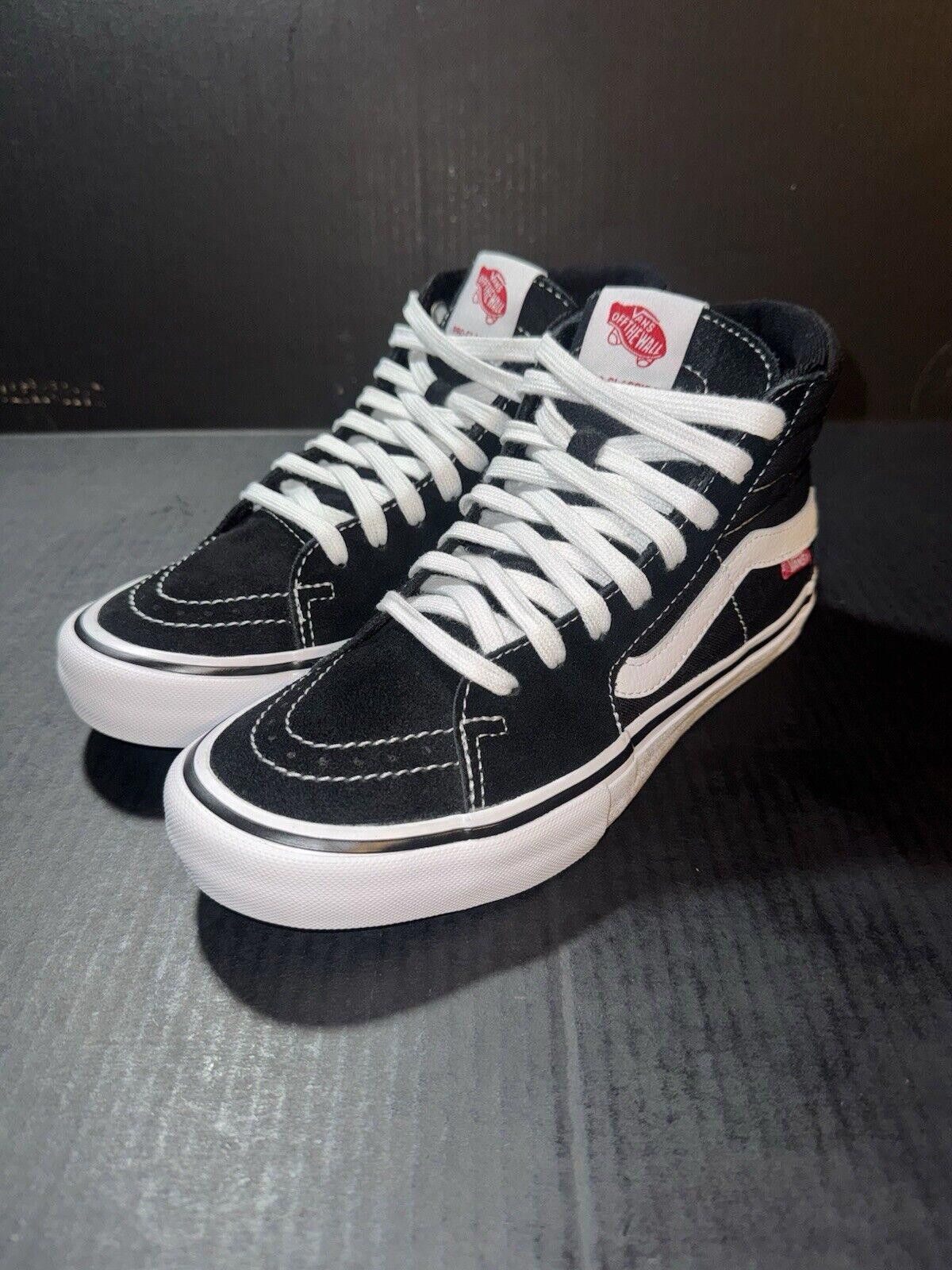 Vans VANS Men's Sk8-Hi Pro Black White - Size 7 - 500714 Size US 7 / EU 40 - 4 Thumbnail
