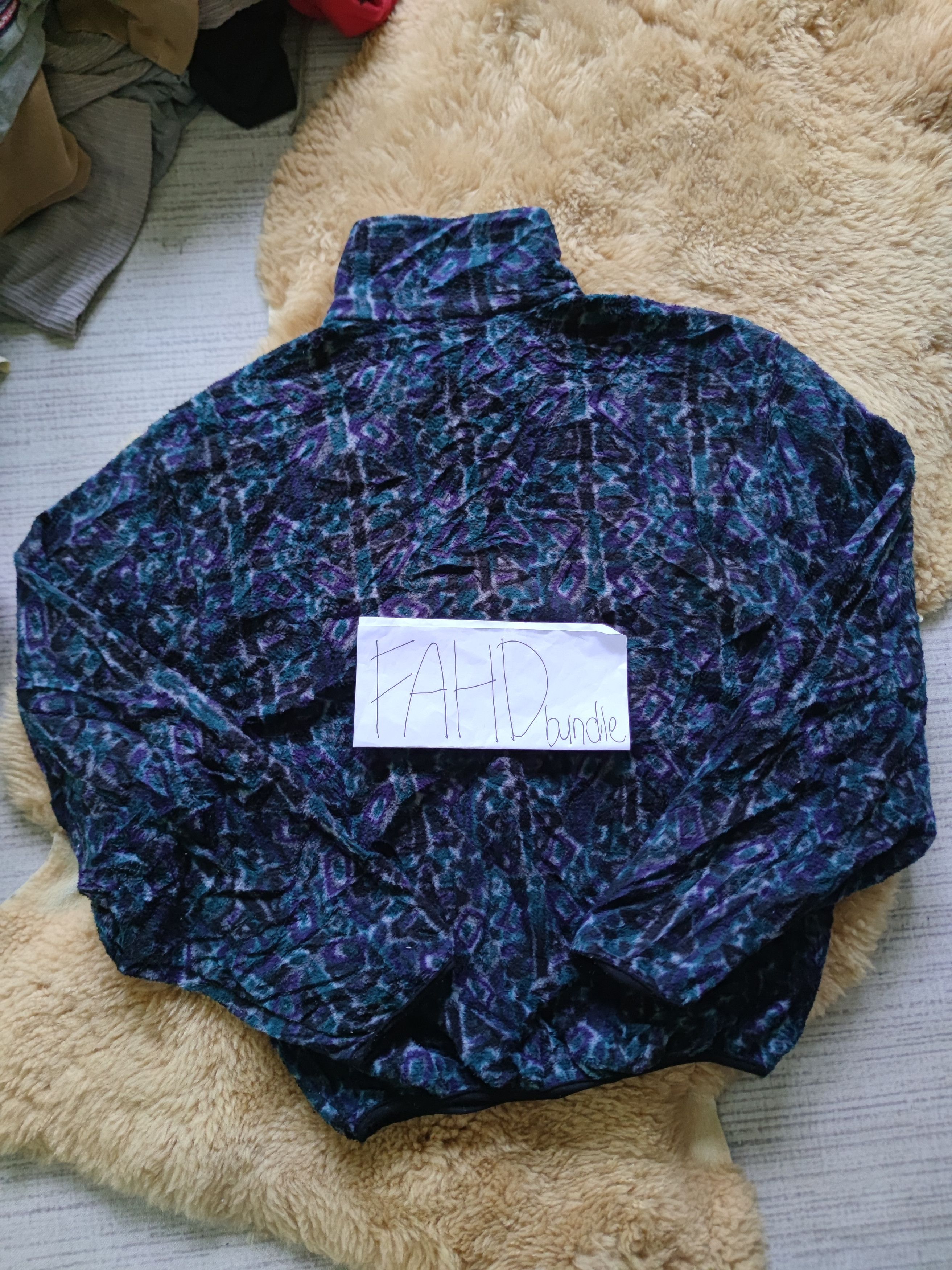 The North Face The North Face Half Zipper Patterned Fleece Size US M / EU 48-50 / 2 - 2 Thumbnail