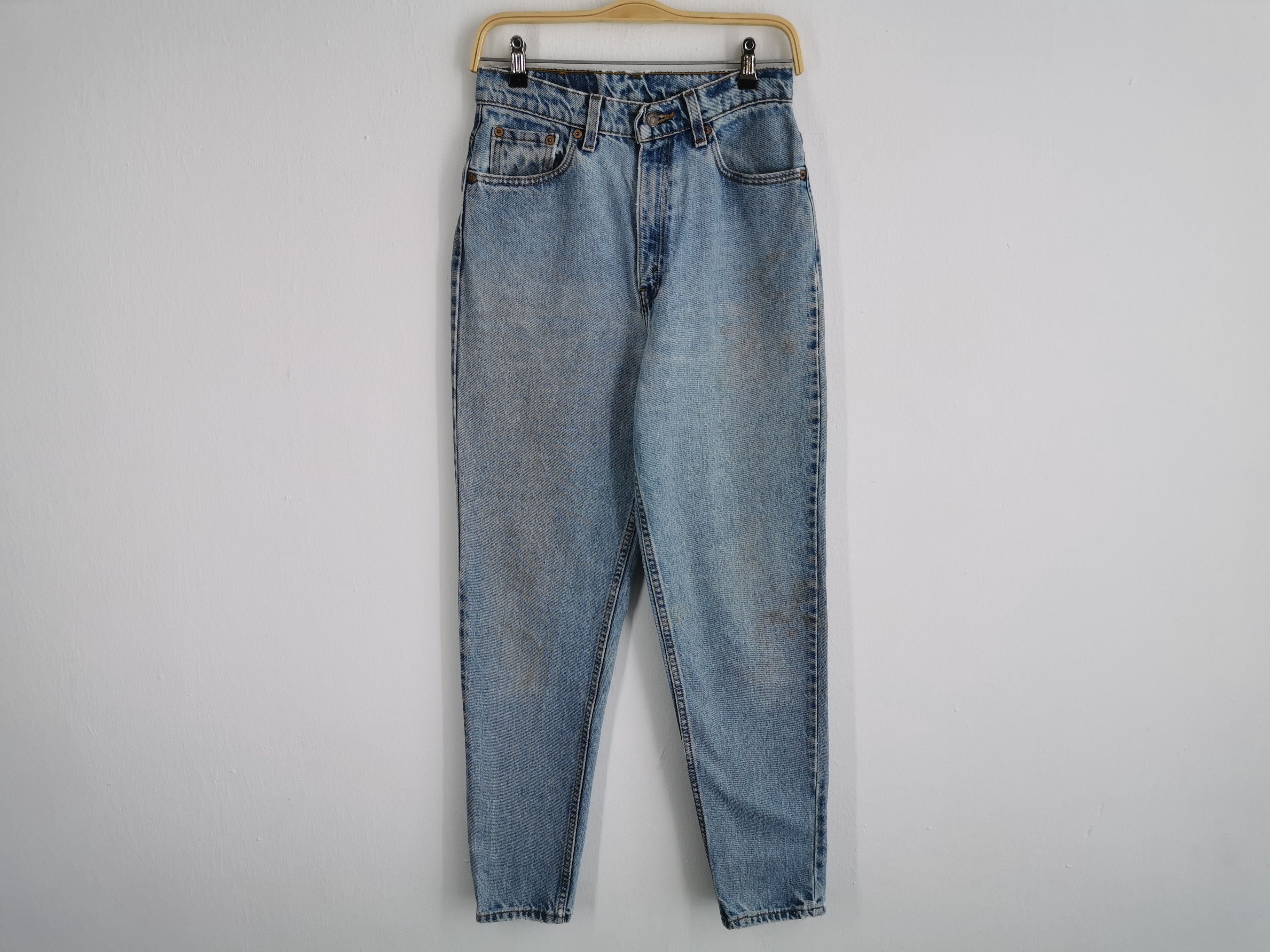 Levi's Vintage Levis Lot 512 Denim Jeans Made In USA Waist 29 Size US 29 - 2 Thumbnail