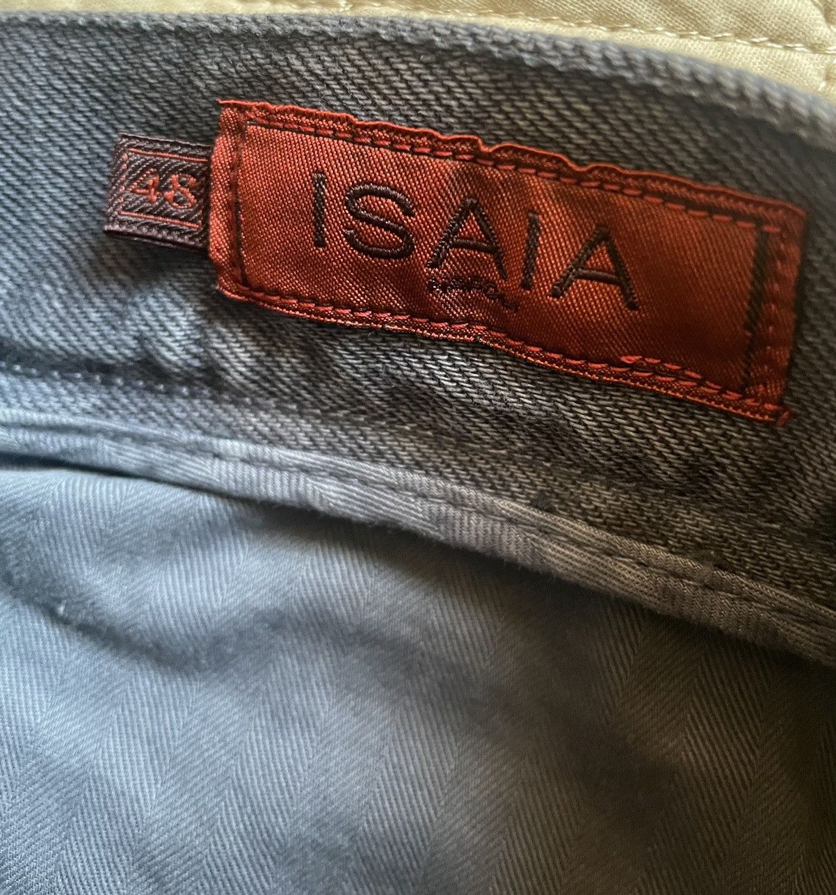 Isaia Barchetta Denim 5-Pocket Jean Size US 32 / EU 48 - 10 Thumbnail