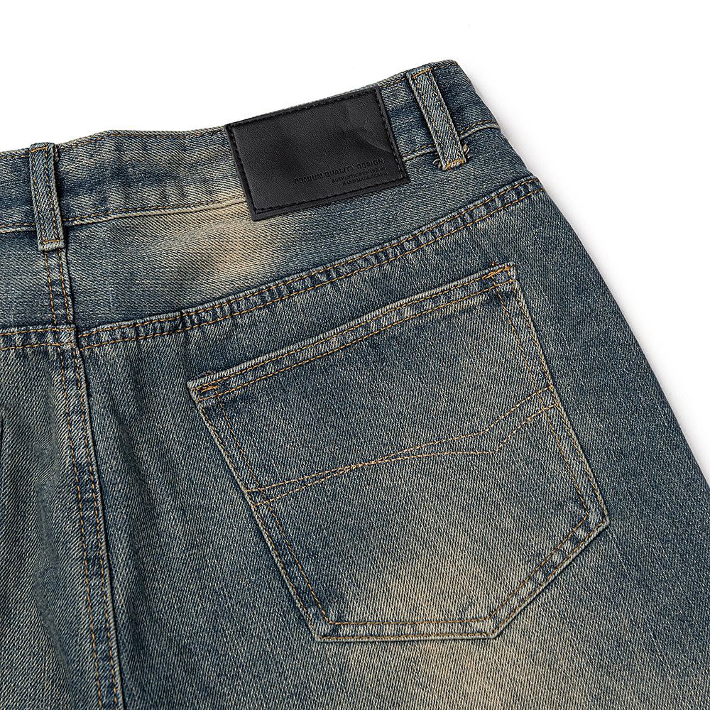Vintage Cleanfit Blue Loose Denim