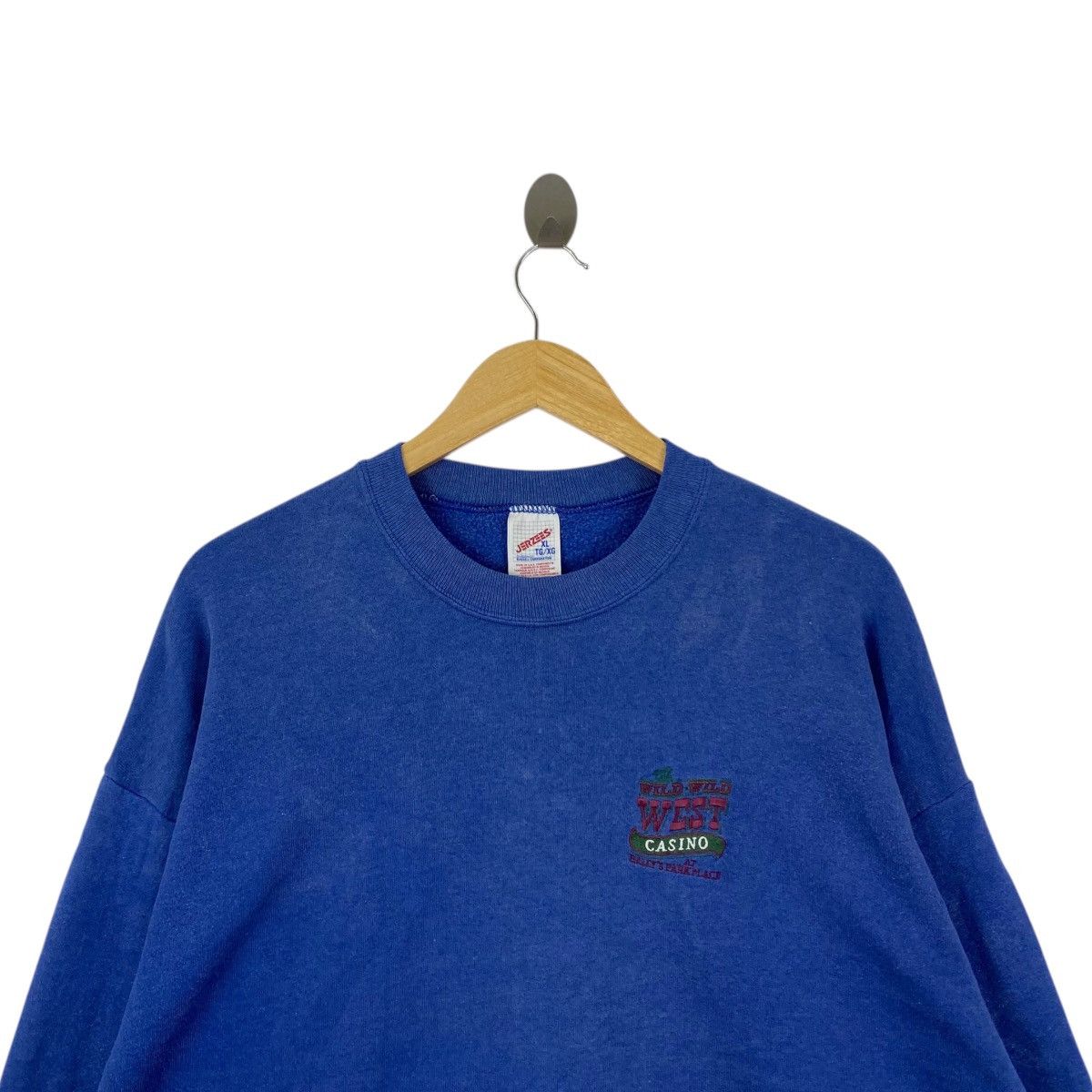 Jerzees Vintage 90s WILD.WILD WEST Casino at Bally Park Place Size US XL / EU 56 / 4 - 2 Thumbnail