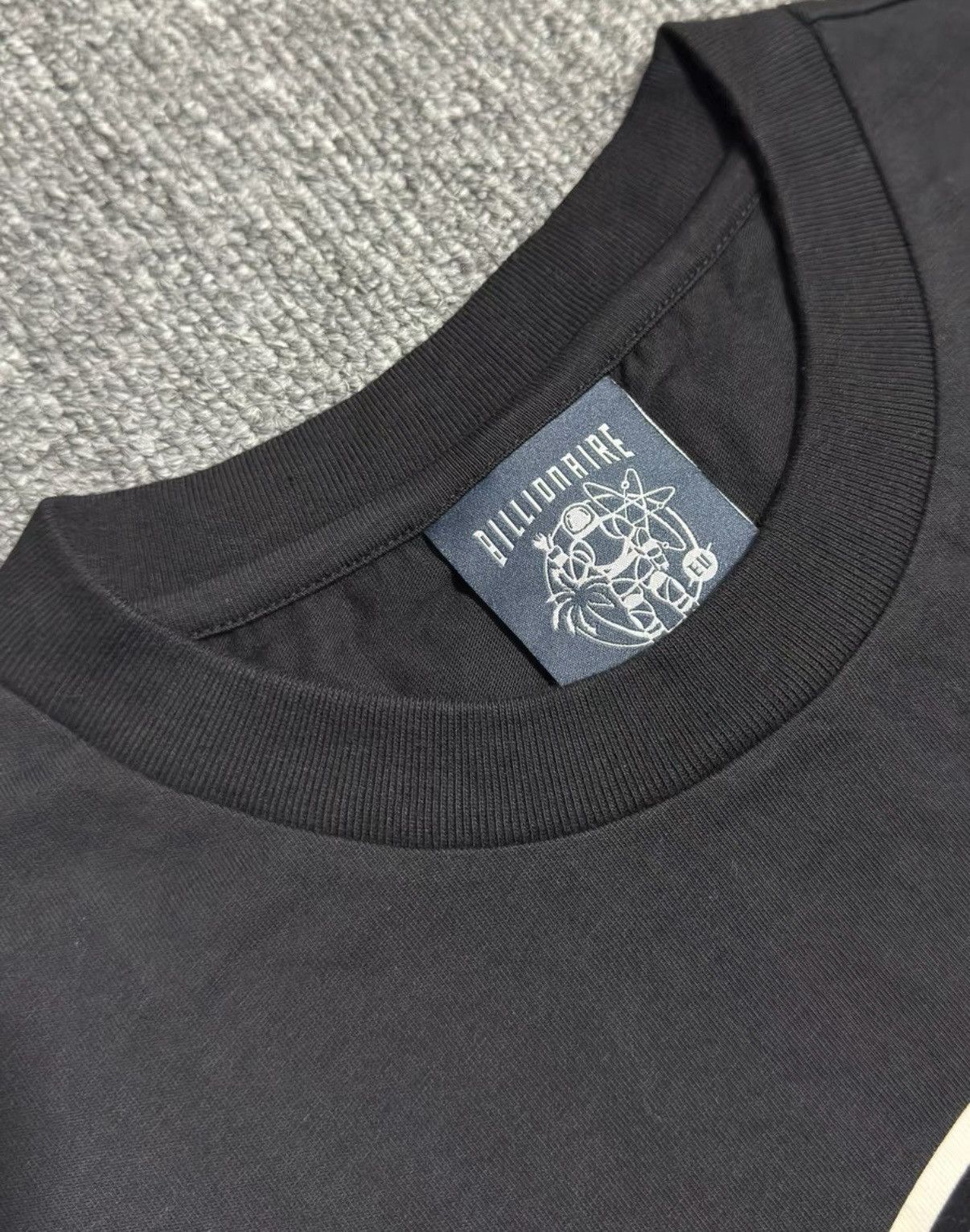 Billionaire Boys Club Flocked Short Sleeve T-Shirt Black Billionaire Boys Club Size US L / EU 52-54 / 3 - 6 Thumbnail