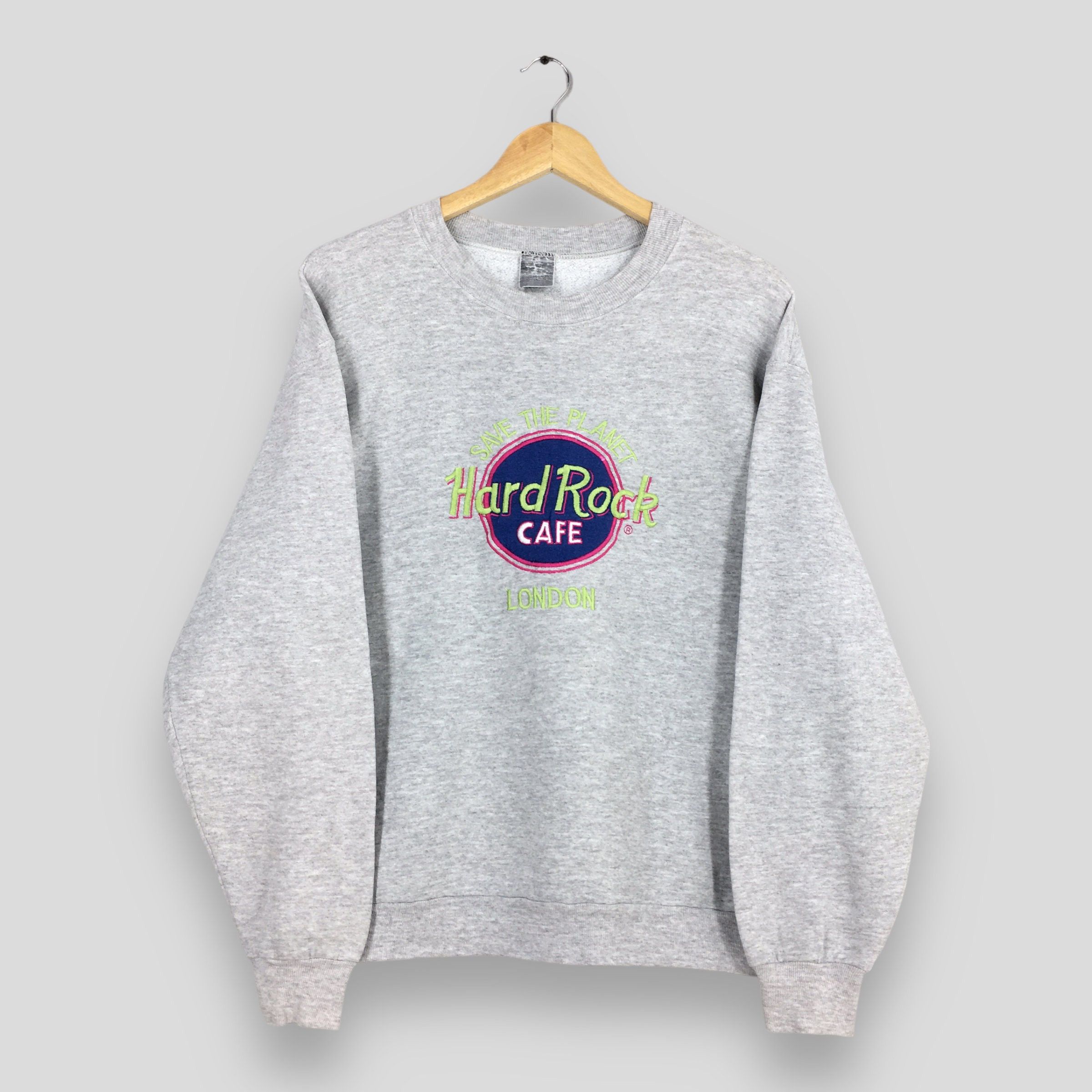 Vintage 90s Hard Rock Cafe London Sweatshirt Medium