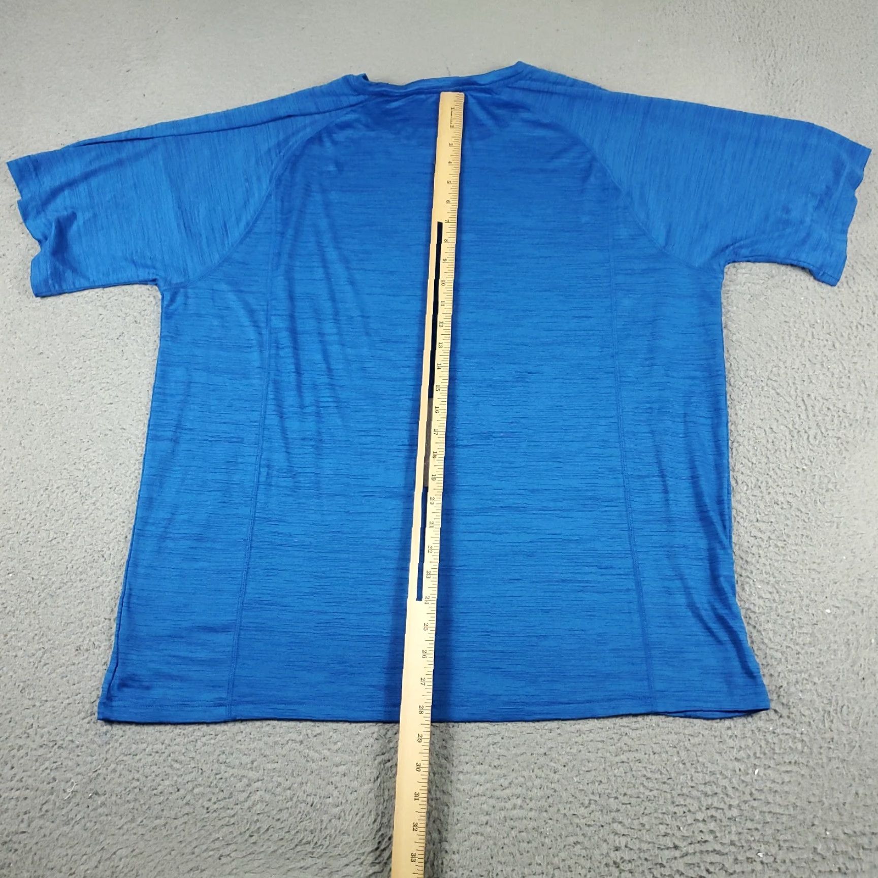 Reebok Reebok T Shirt Mens 2XL Blue Active Gym Work Out Pullover Short Sleeve Size US XXL / EU 58 / 5 - 3 Thumbnail