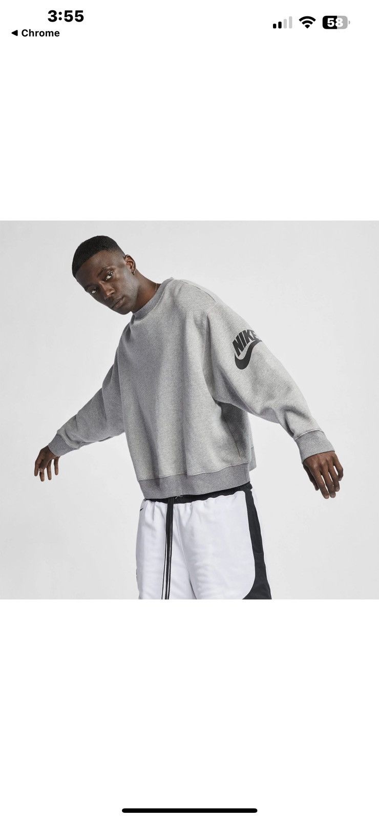 Fear of God × Nike Fear of god x nike sweatshirt Size US M / EU 48-50 / 2 - 8 Thumbnail
