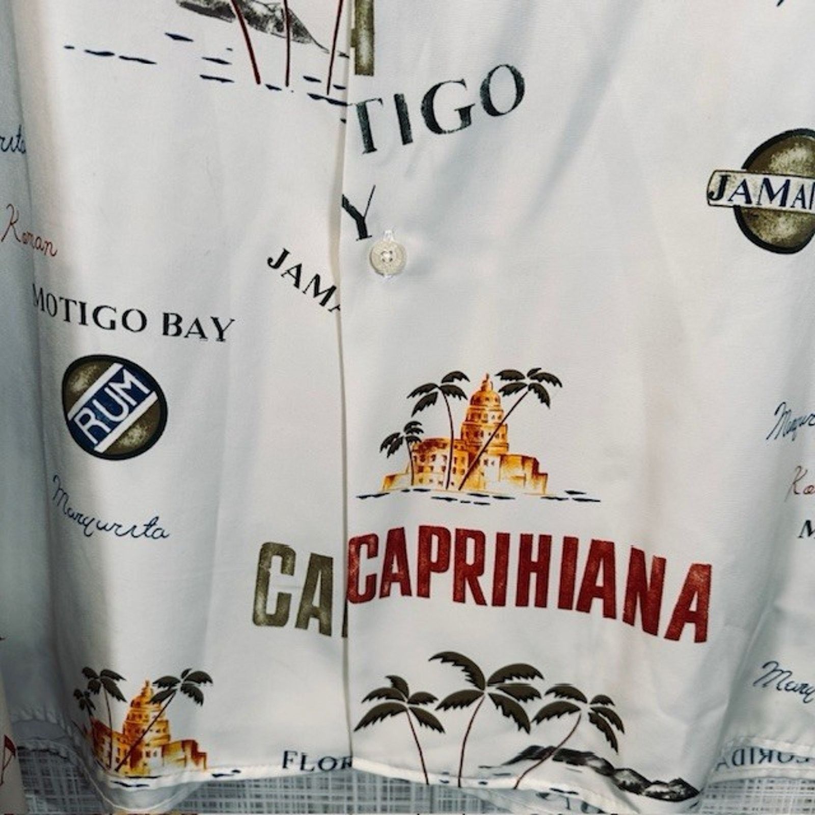 Koman Koman Sport Hawaiian XXL Button Shirt Jamaica/Rum/Motigo Bay Size US XXL / EU 58 / 5 - 5 Thumbnail