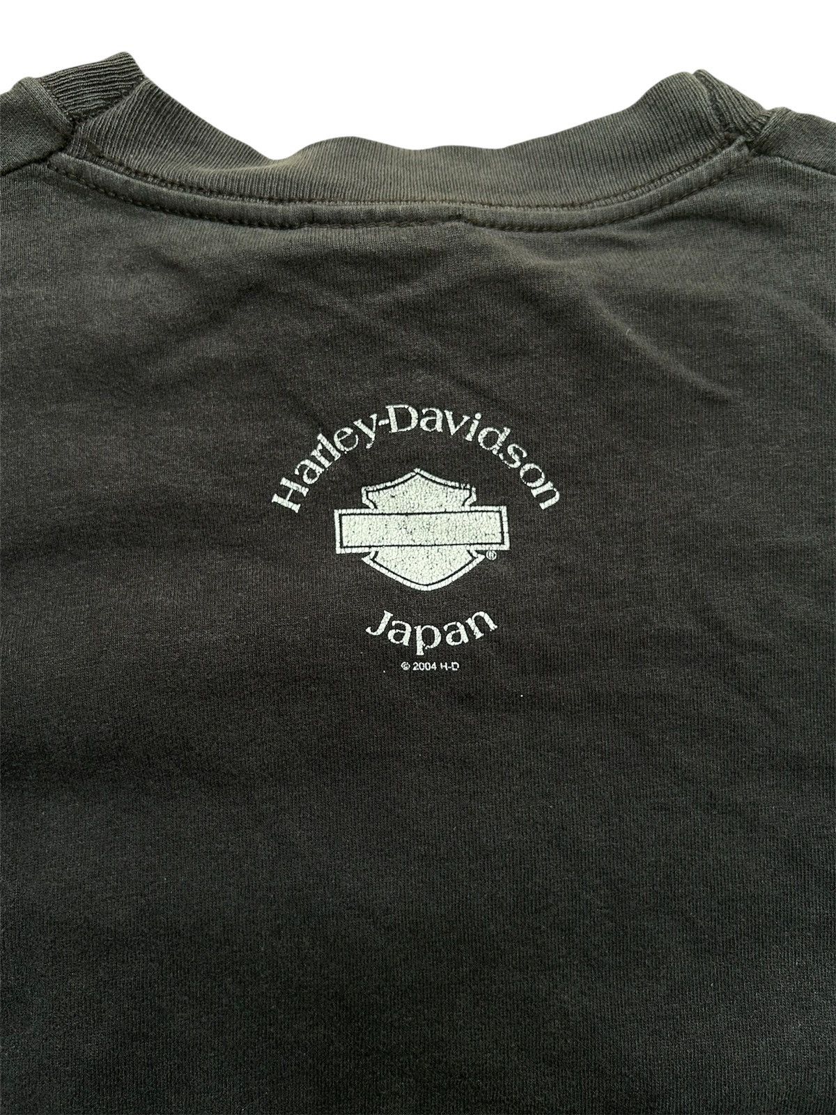 Harley Davidson Vintage Harley USA Tee – Rare Japan Graphic 90s Biker Size US L / EU 52-54 / 3 - 4 Thumbnail