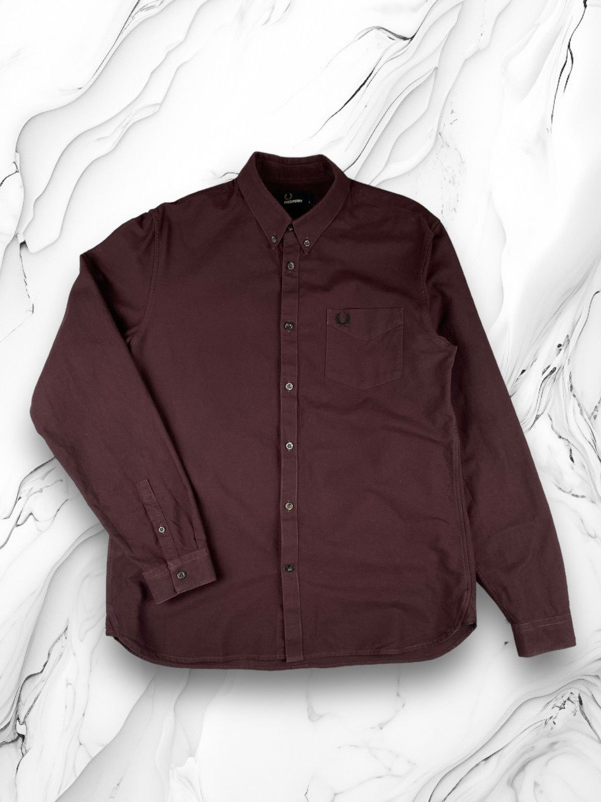 Fred Perry × Vintage Vintage Fred Perry Button Up Shirt Size L Size US L / EU 52-54 / 3 - 1 Thumbnail