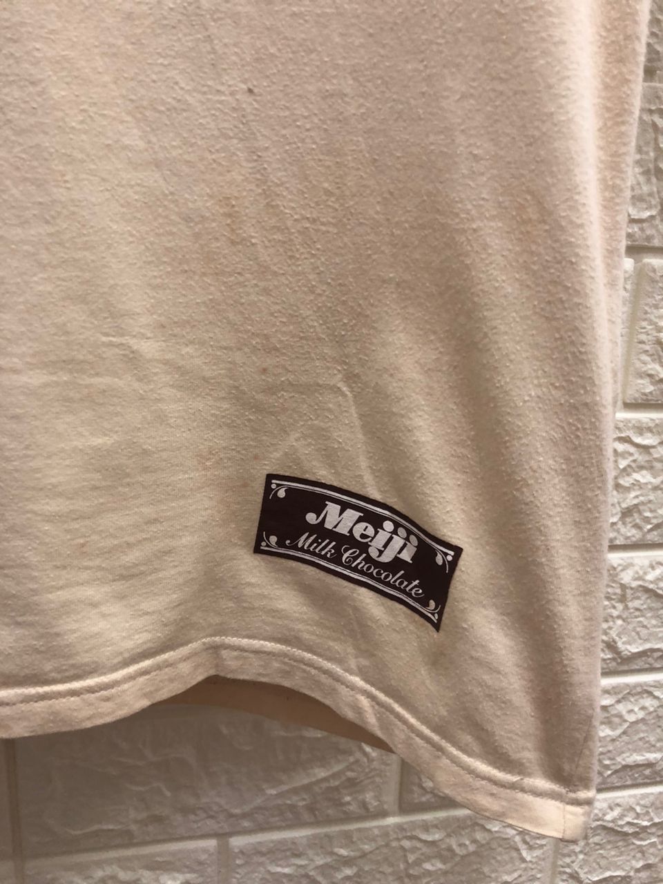 Designer Streetwear milk milk milk cacao+milk=milk chocolate meiji Size US M / EU 48-50 / 2 - 7 Thumbnail