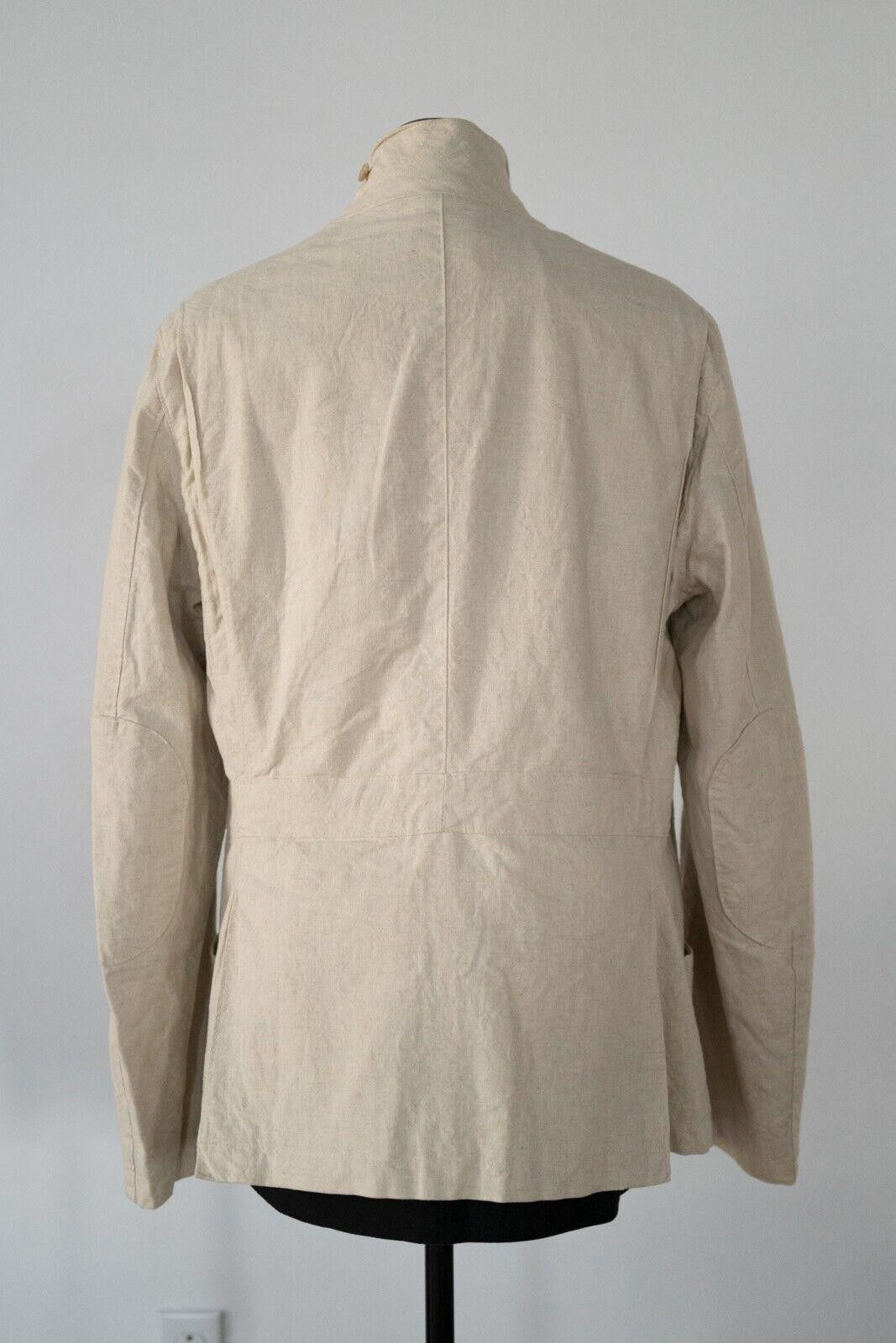 Woolrich Woolen Mills Woolrich Ivory Linen Hunting Jacket Sz. L Size US L / EU 52-54 / 3 - 3 Thumbnail