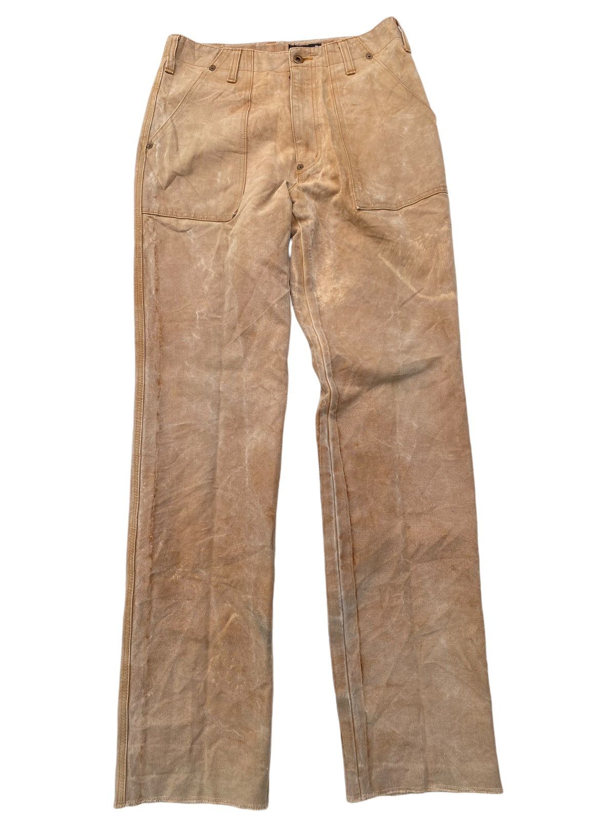 Vintage Vtg Canvas Pants BPR Sportwear Size US 30 / EU 46 - 1 Thumbnail