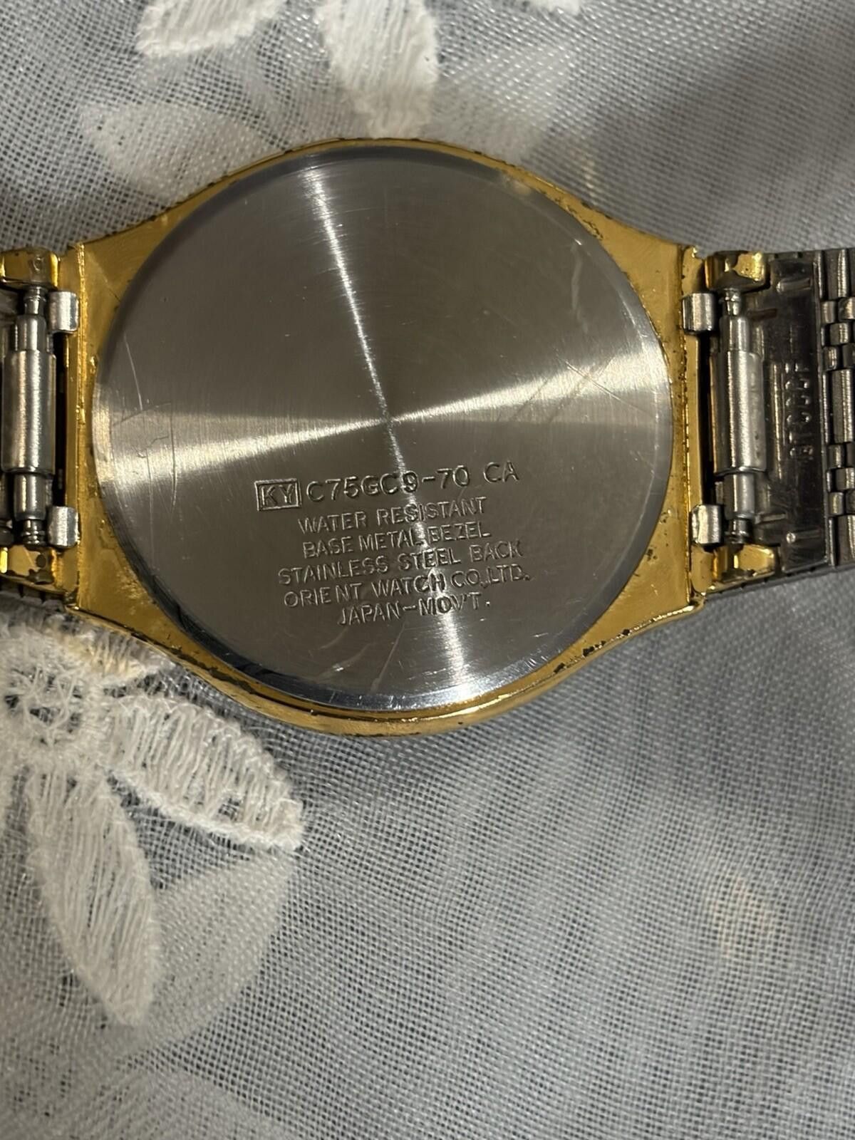 Orient vintage orient quartz mens watch Size ONE SIZE - 5 Thumbnail