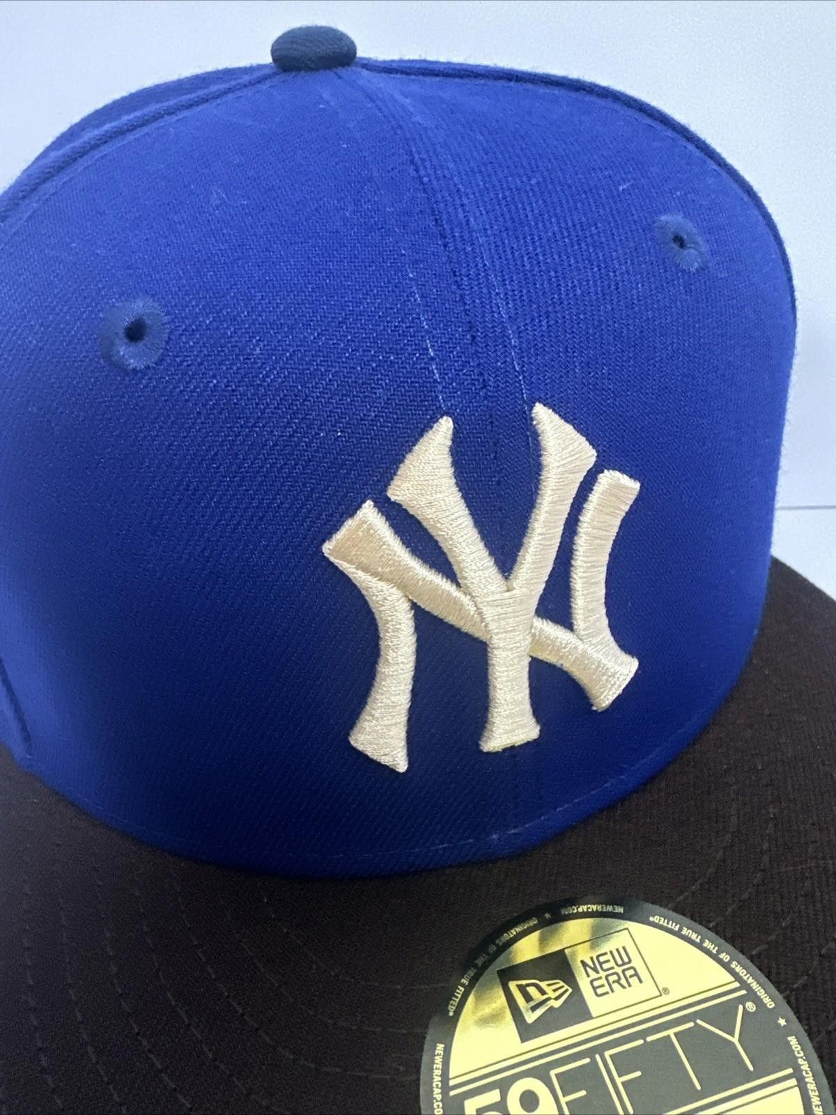 New Era New York Yankees NY 7 1/8 Pvtchwork TVB Rushmore not HatClub Size ONE SIZE - 2 Thumbnail