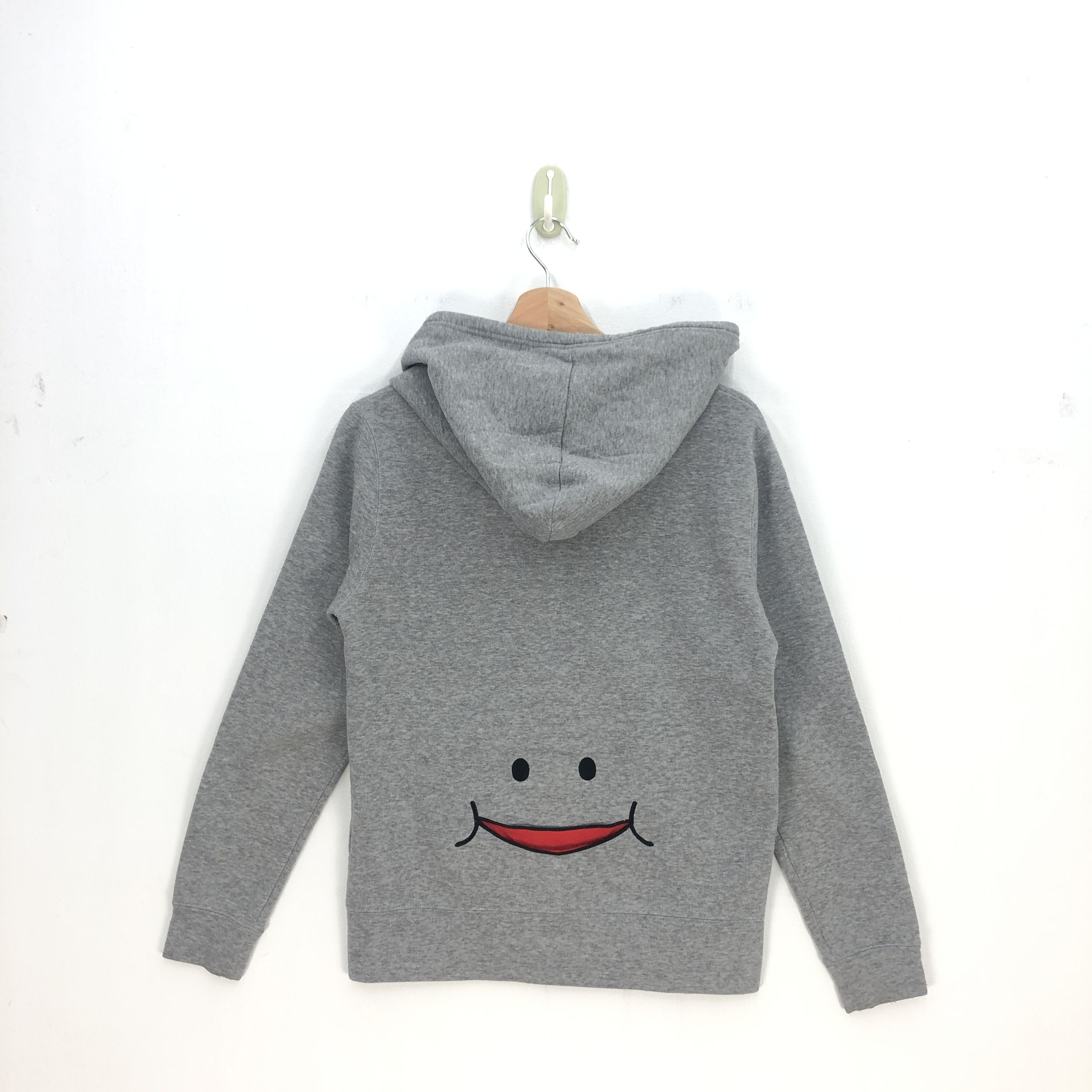 If Six Was Nine × Japanese Brand × Vintage Vintage Smile Up Hoodie Sweater Japanese Smile Sweatshirt Size S / US 4 / IT 40 - 3 Thumbnail