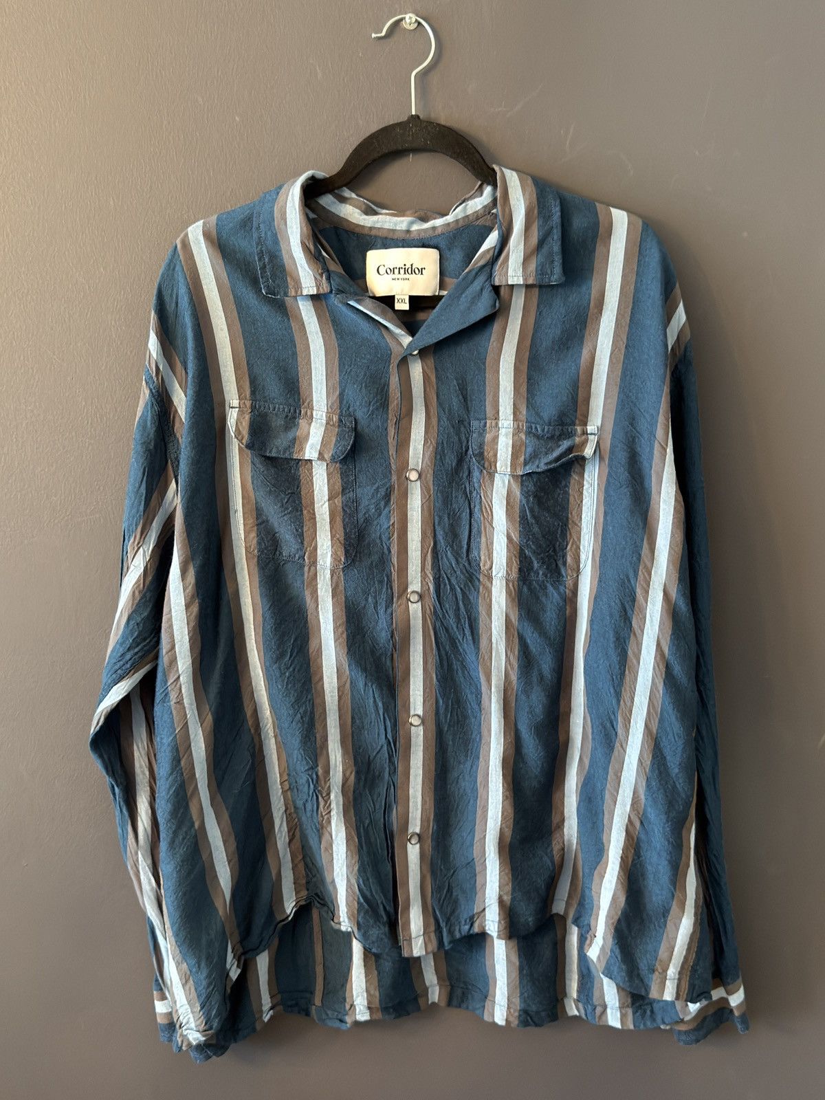 Corridor Reverb Stripe Shirt