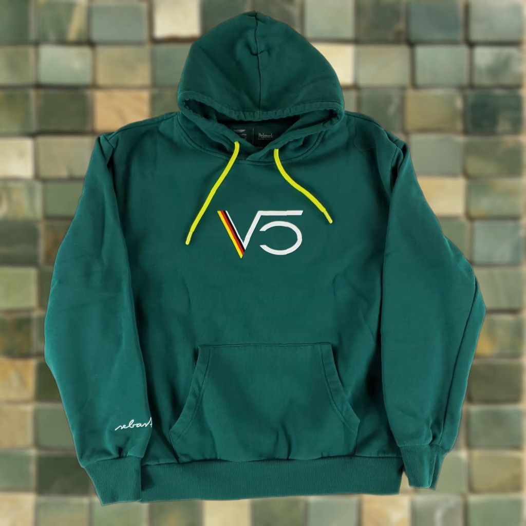 Vintage Aston Martin Hoodie V5 Formula One Pelmark Teckit Green Mens L Pullover Hoodie Size US L / EU 52-54 / 3 - 1 Thumbnail