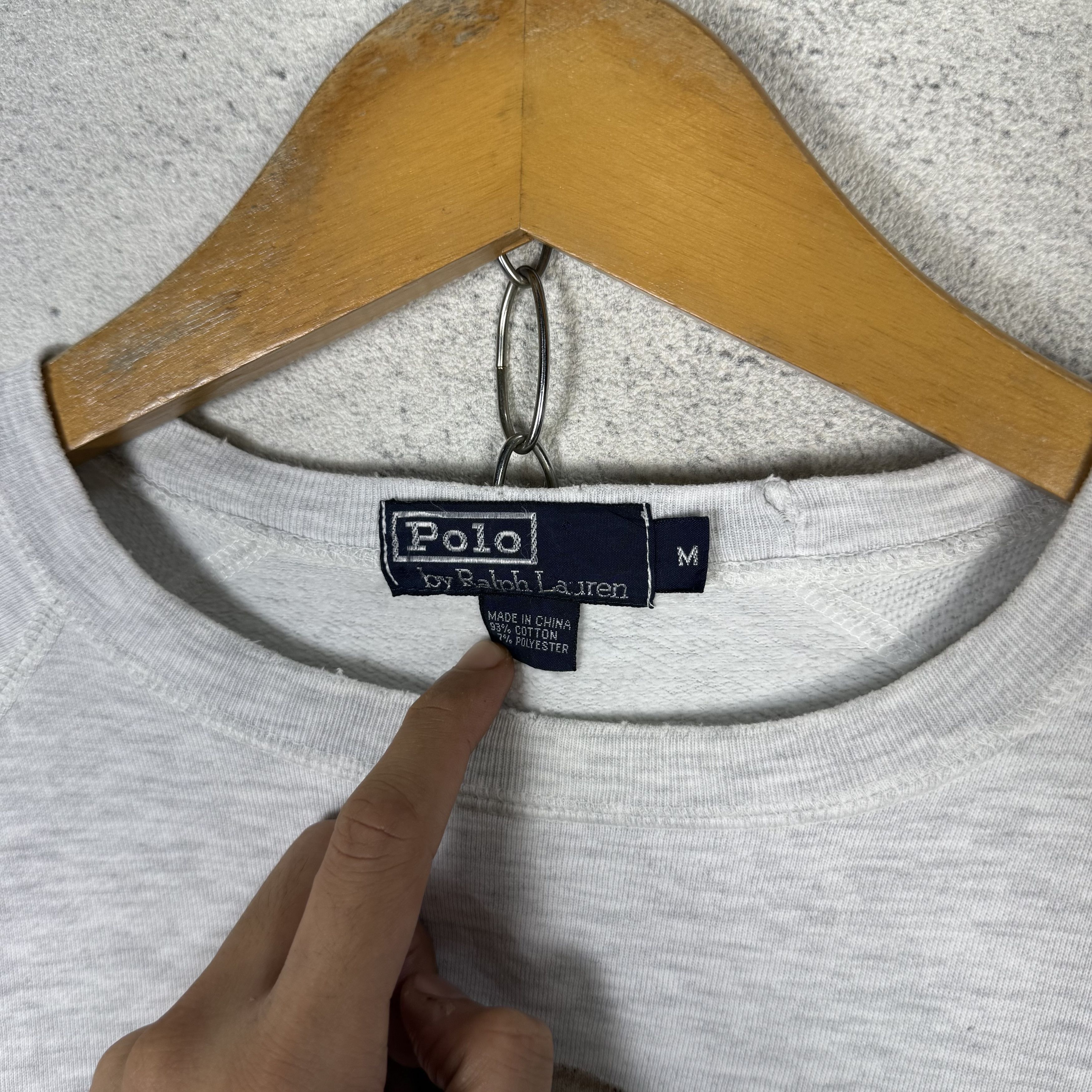 Polo Ralph Lauren Polo Ralph Lauren Polo Bear Distressed Sweatshirt Crewneck Size US M / EU 48-50 / 2 - 4 Thumbnail