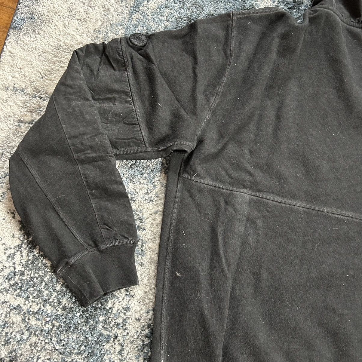 Christopher Raeburn GARMENT DYED ASYMMETRiC CHEST POCKET HOODiE SWEATSHiRT Size US L / EU 52-54 / 3 - 17 Thumbnail