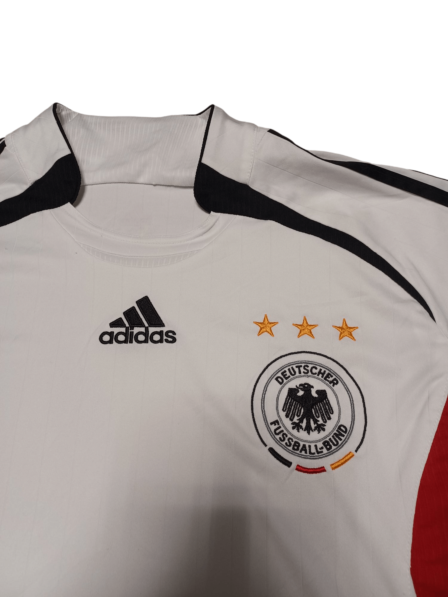 Adidas GERMANY ADIDAS 2006 VINTAGE SOCCER FOOTBALL JERSEY BLOKECORE Size US L / EU 52-54 / 3 - 2 Thumbnail