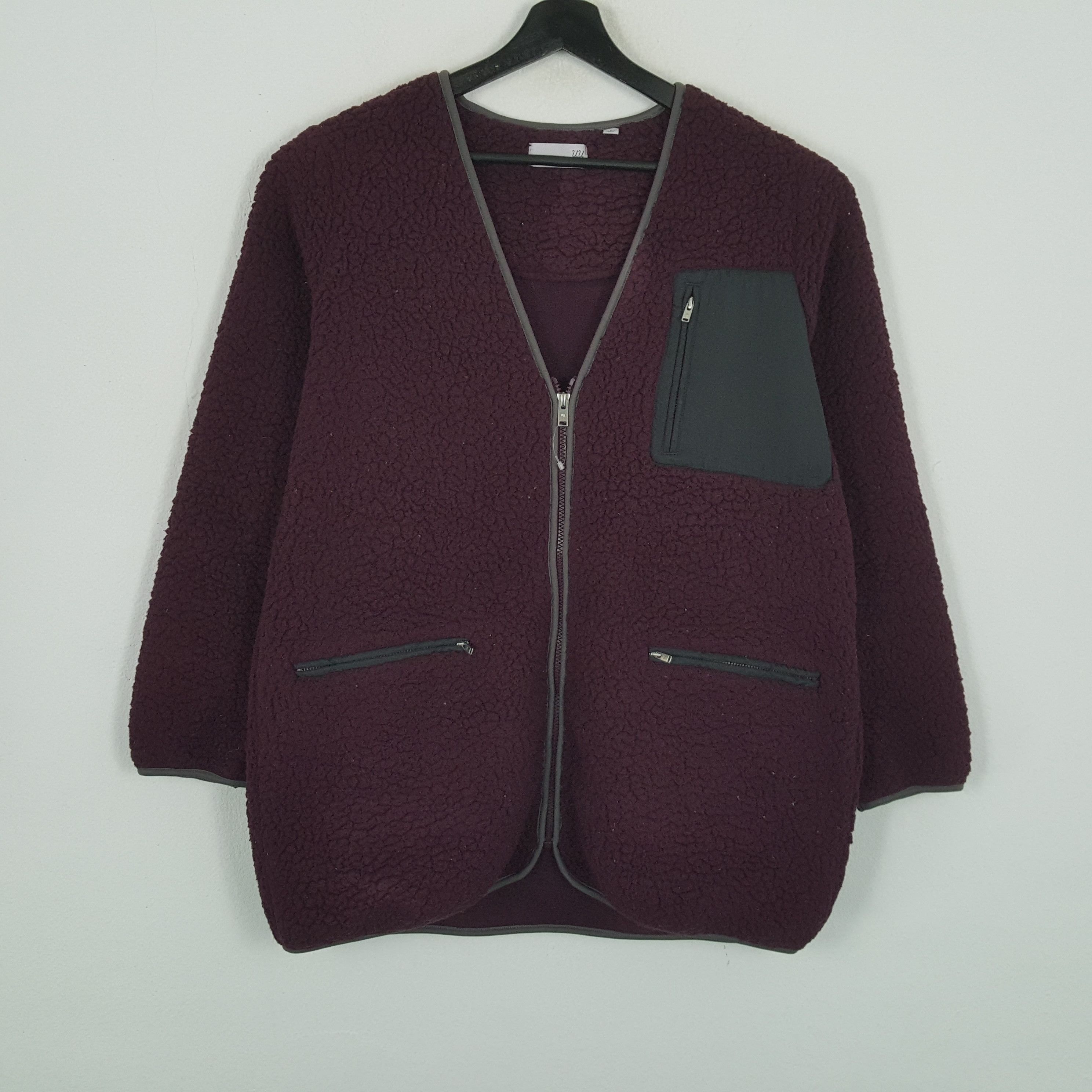 Undercover × Uniqlo UNIQLO UNDERCOVER Japanese Brand Custom Art Sherpa Jacket Size US L / EU 52-54 / 3 - 3 Thumbnail
