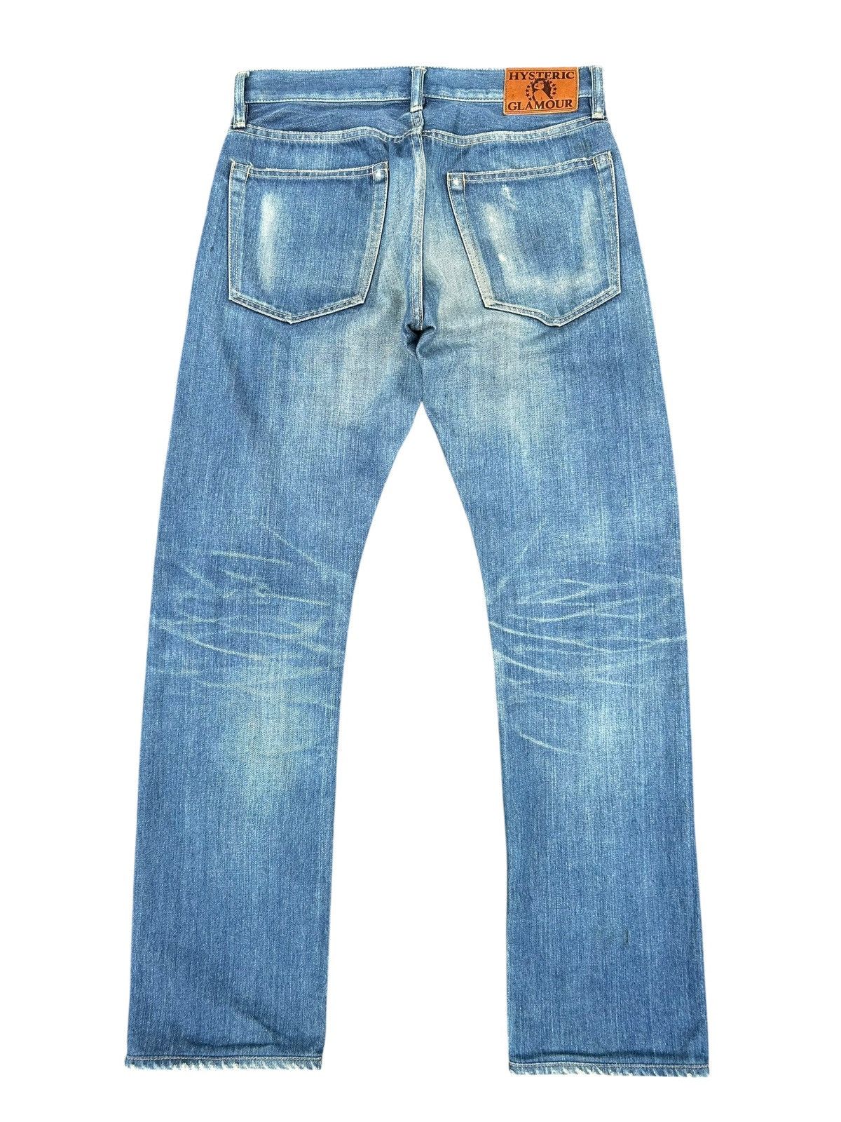 Kapital Vintage Hysteric Glamour Selvedge Distressed Denim Jeans Size US 31 - 10 Thumbnail