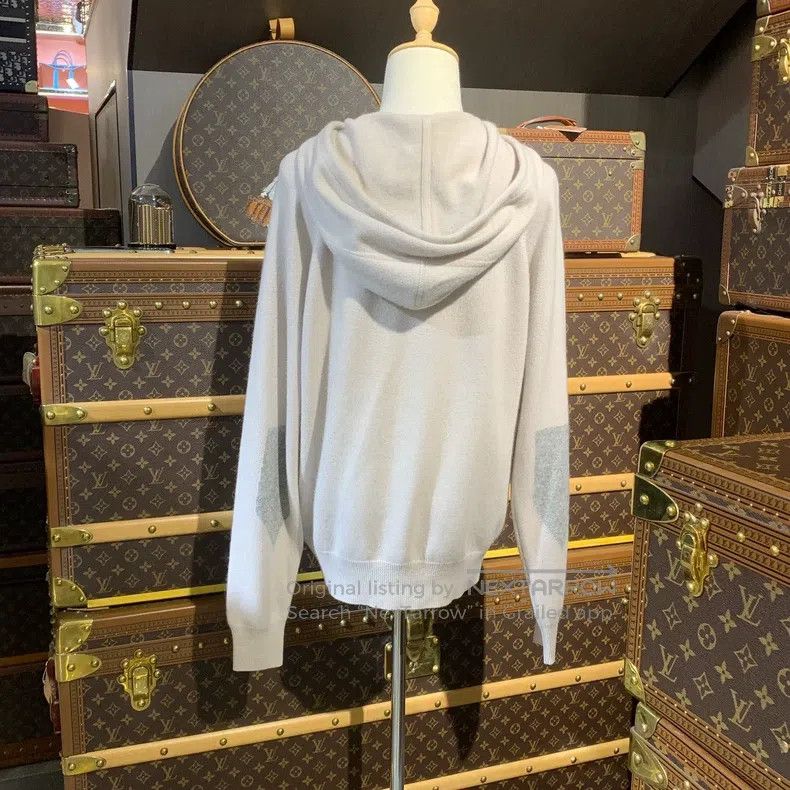 Hermes Hermes Knitted sweater, gray, women's Size S / US 4 / IT 40 - 2 Thumbnail