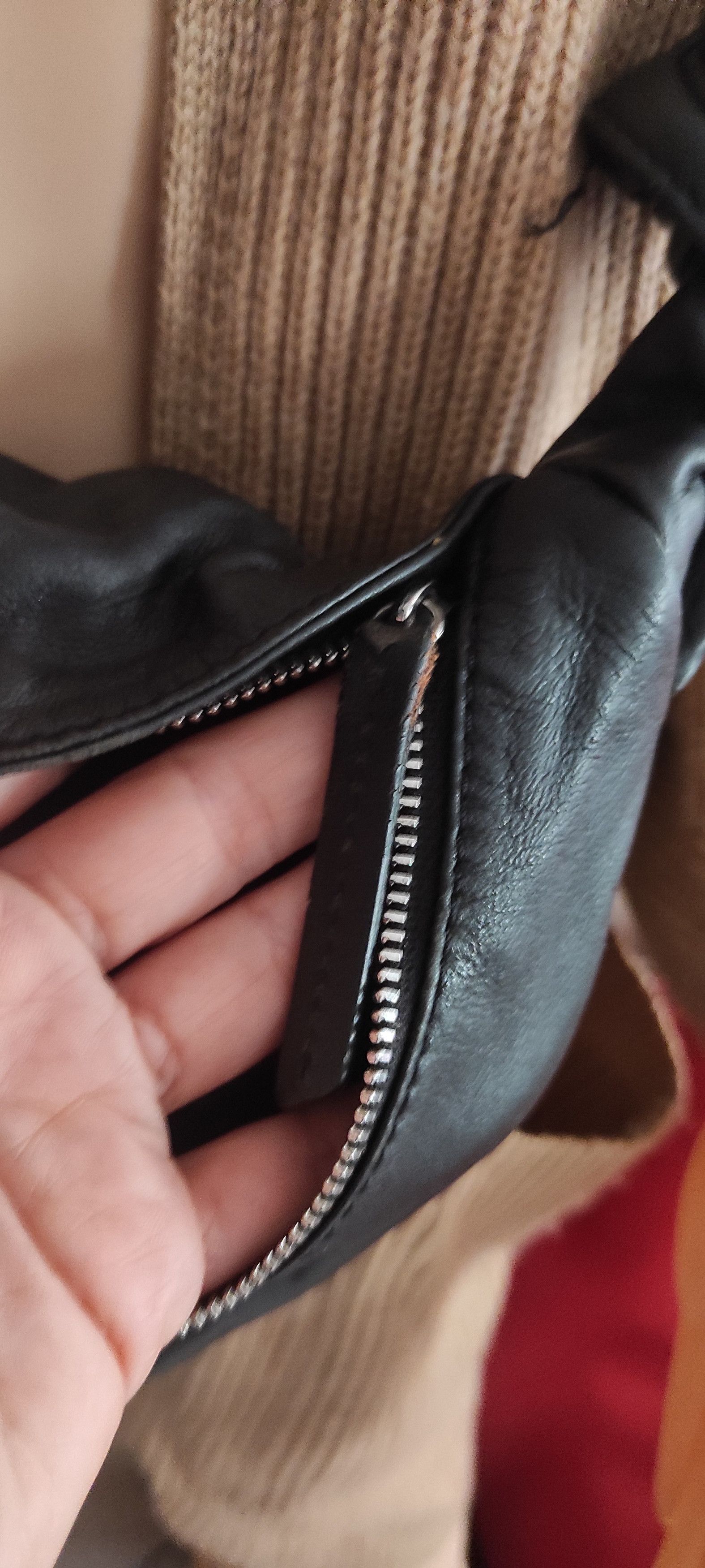 Leather × Zara Zara Sheep Leather Hobo Soft Skin Shoulder Bag Black Size ONE SIZE - 14 Thumbnail