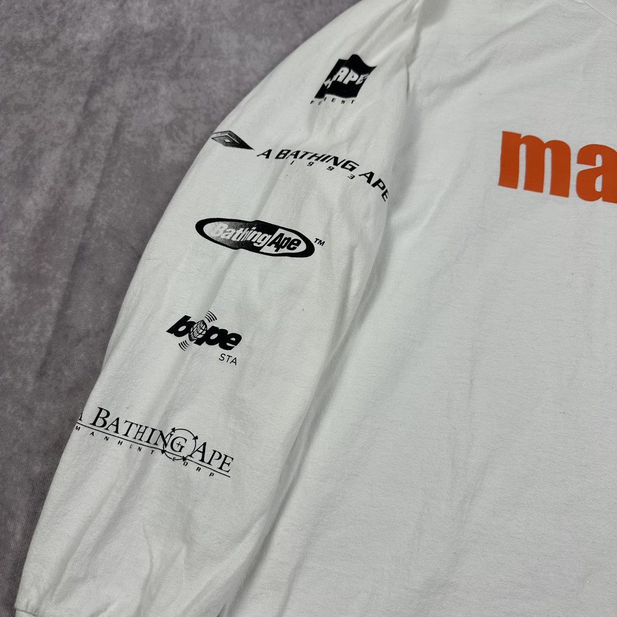 Bape Bape Manhunt Long Sleeve Size US L / EU 52-54 / 3 - 5 Thumbnail