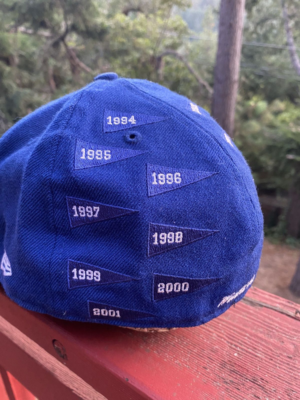 Supreme Supreme 2009 Pennant box logo new era fitted cap 7 & 3/8 Size ONE SIZE - 5 Thumbnail