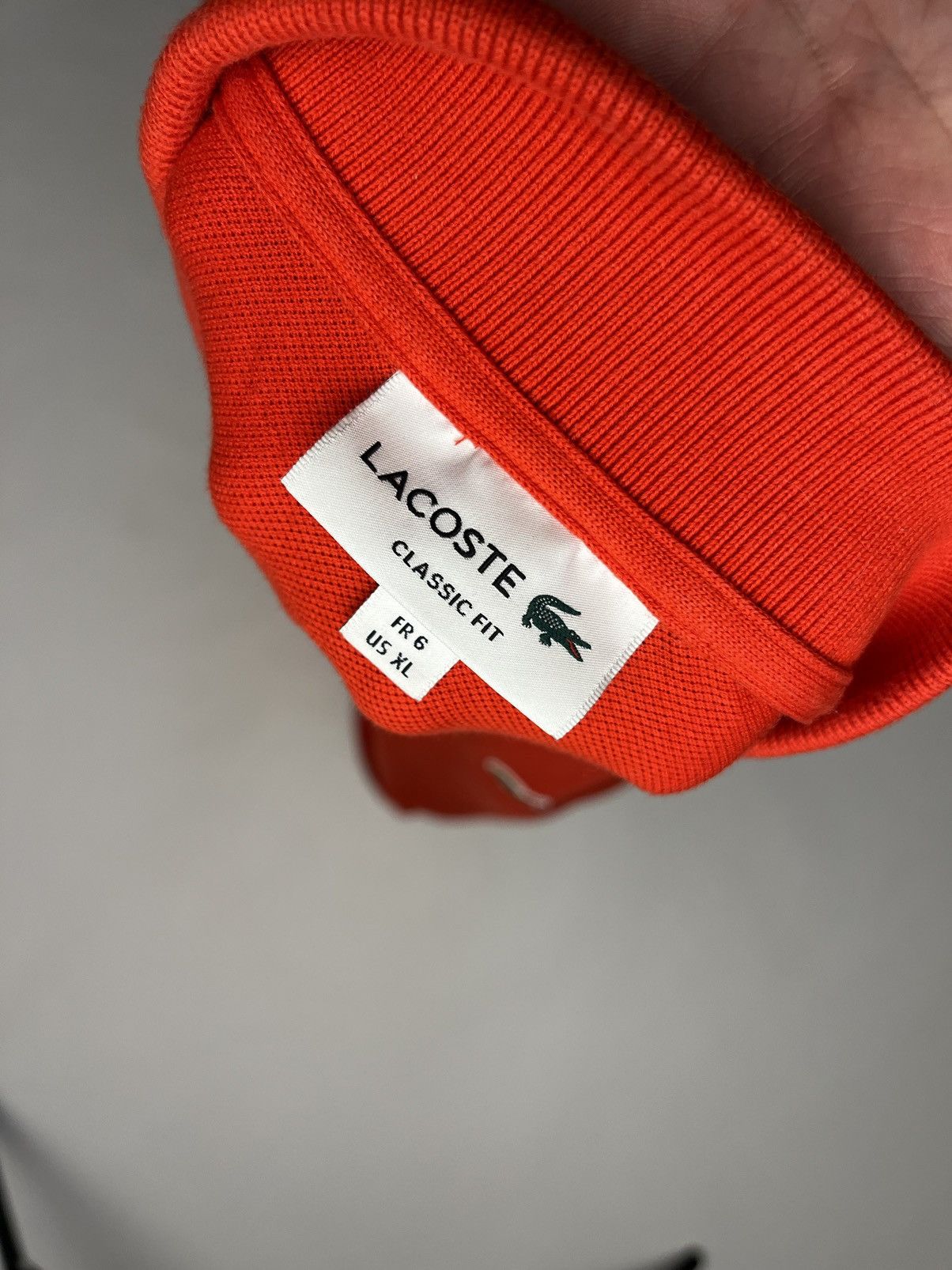 Lacoste Lacoste Classic Fit Orange Polo Size US XL / EU 56 / 4 - 2 Thumbnail