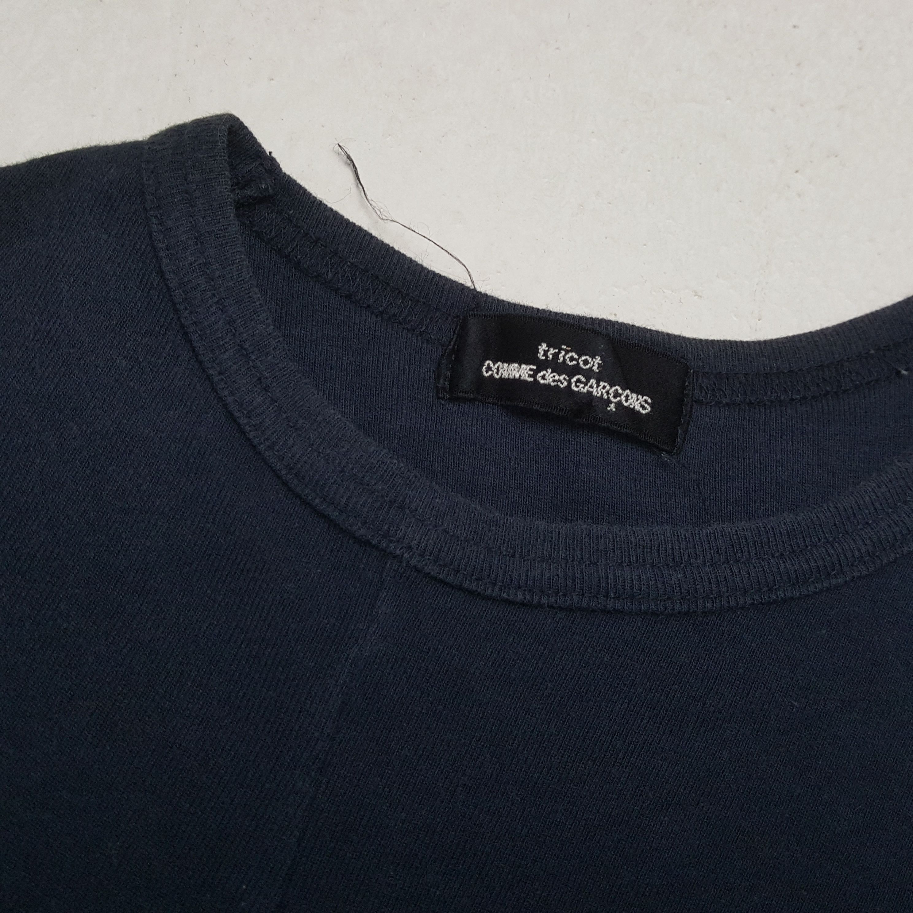 Japanese Brand × Tricot Comme des Garcons × Vintage TRICOT COMME DES GARCONS Japanese Brand Designer Tshirt Size S / US 4 / IT 40 - 7 Thumbnail