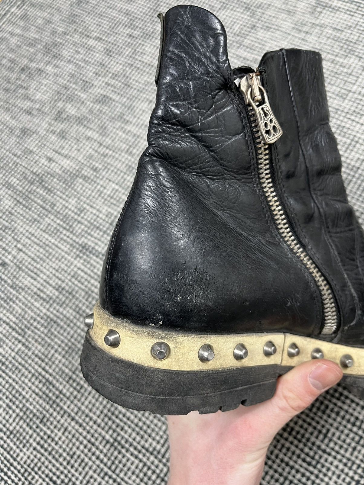 A.S.98 A.S. 98 studded Chelsea chunky boots avant garde Size US 8 / IT 38 - 11 Thumbnail