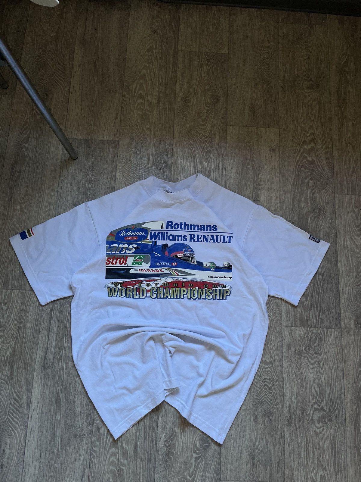 Formula 1 Rothmans Williams RENAULT 1997 Formula One Official T-Shirt Size US L / EU 52-54 / 3 - 2 Thumbnail