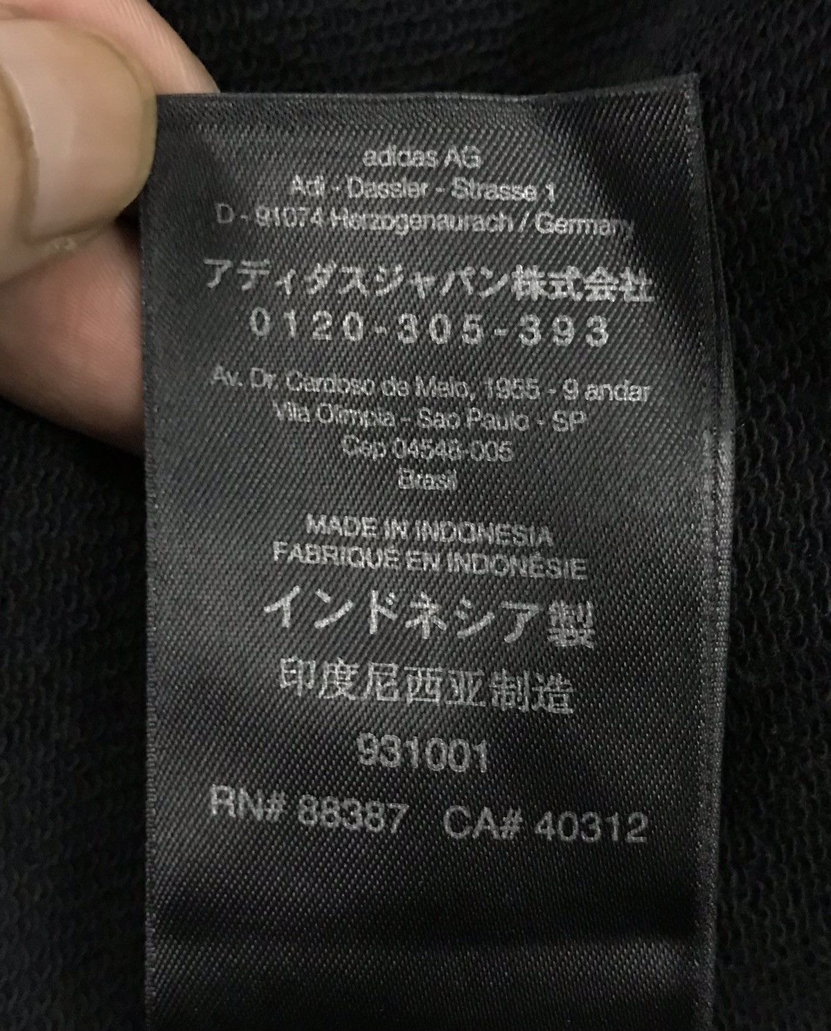 Adidas Y-3 Y’s Yohji Yamamoto Adidas Shirt Size S / US 4 / IT 40 - 20 Thumbnail