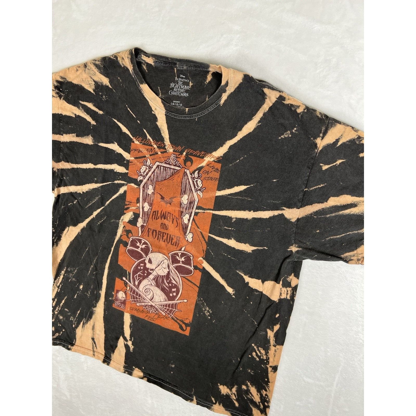 Disney Disney Nightmare Before Christmas Summer Fear Fest T Shirt S Size US L / EU 52-54 / 3 - 3 Thumbnail