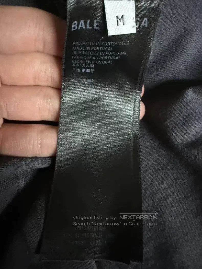 Balenciaga Balenciaga Smoke gray Coca-Cola wave embroidery logo short Size US M / EU 48-50 / 2 - 5 Thumbnail