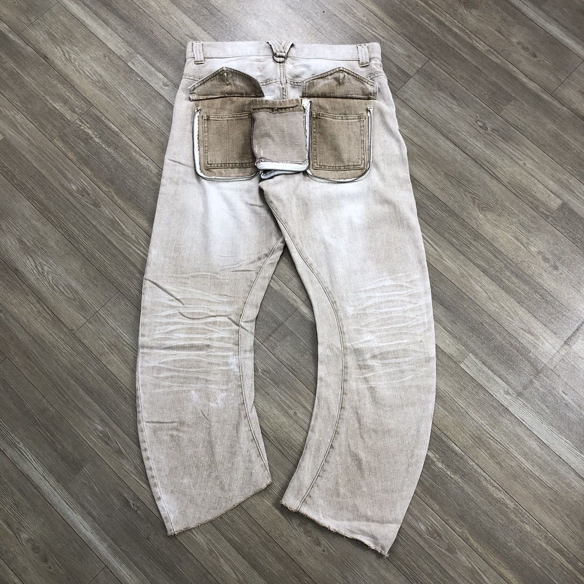 PPFM Vintage PPFM J Cut Off Distressed Punk Lgb Style Jeans Y2K Size US 32 / EU 48 - 16 Thumbnail