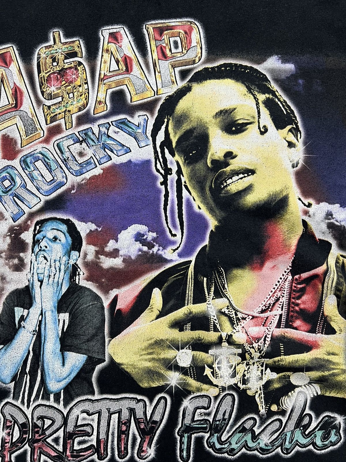 Rap Tees Y2K Asap Rocky Pretty Flacko Japanese Rap Tee Shirt Size US M / EU 48-50 / 2 - 4 Thumbnail