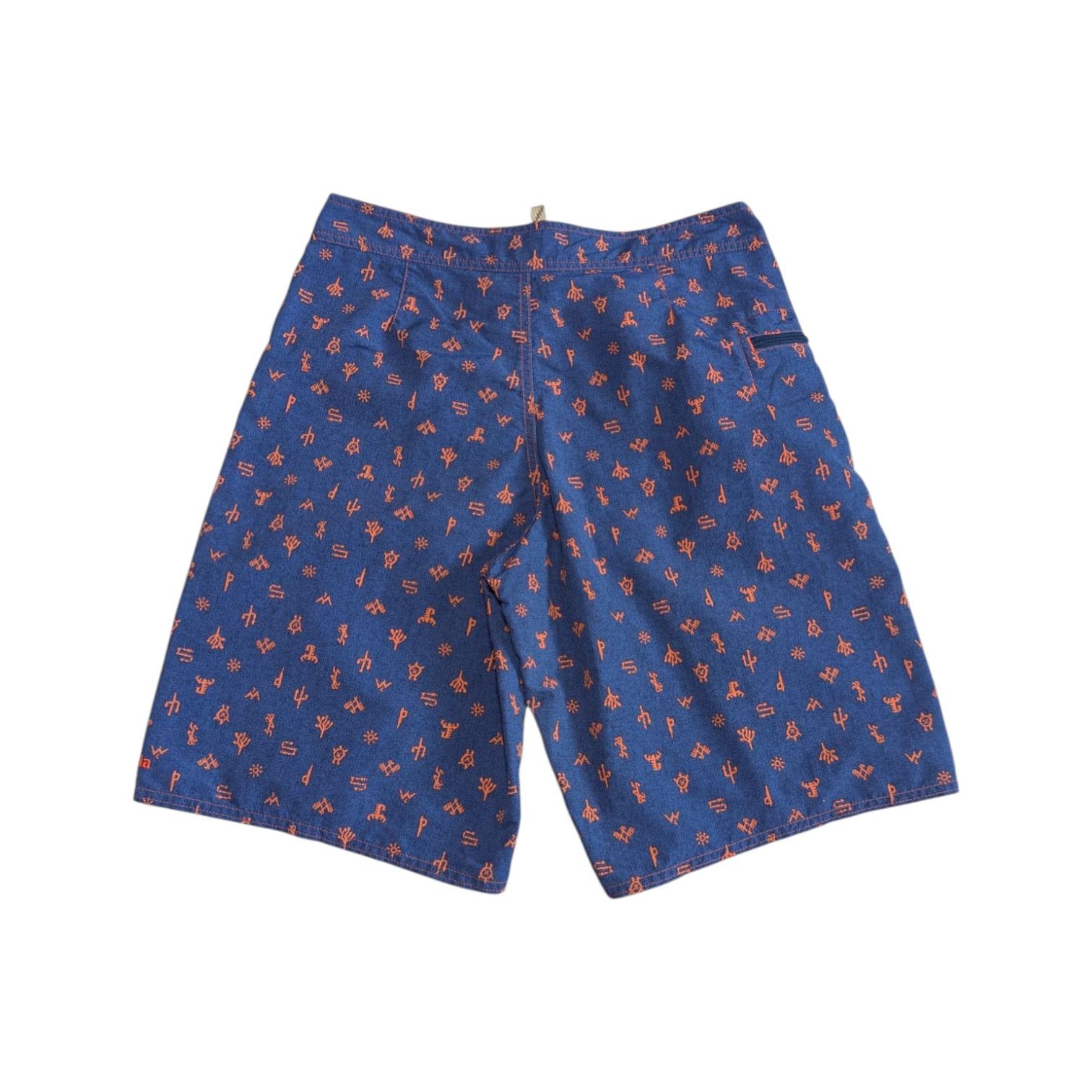 Patagonia Patagonia Printed Wavefarer Board Shorts Swim Trunks Blue 30 Size US 30 / EU 46 - 2 Thumbnail