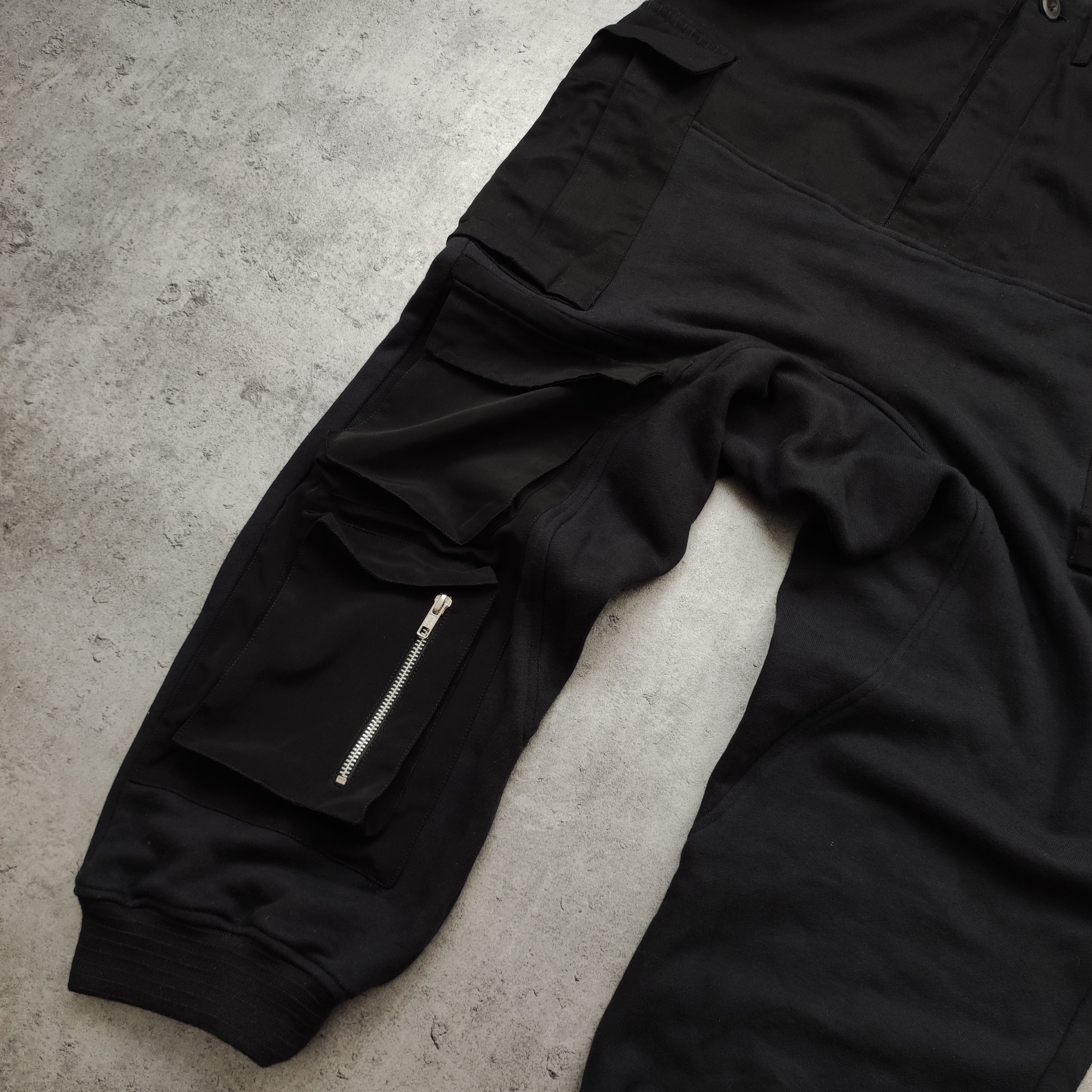 Other Space Available Studio Recyling Cargo Pocket Black Joggers Size US 32 / EU 48 - 4 Thumbnail