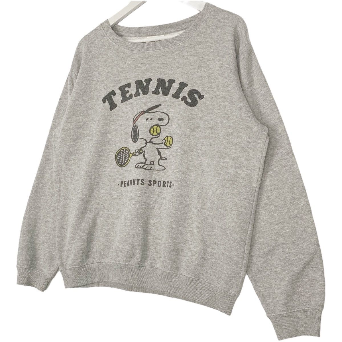 Vintage Vintage Peanuts Printed Crewneck Sweatshirt Gray Size US M / EU 48-50 / 2 - 2 Thumbnail