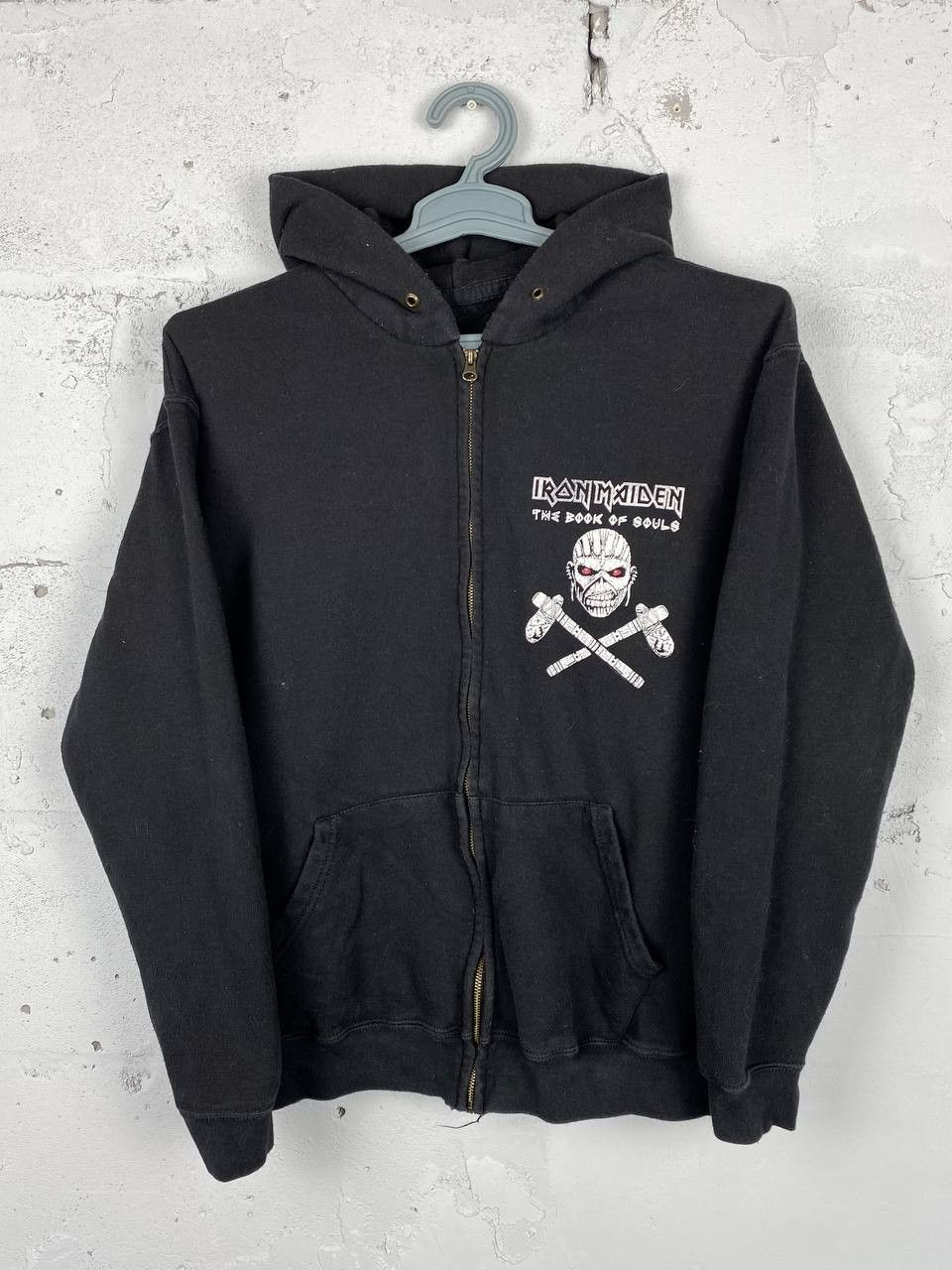 Band Tees Iron Maiden The Book Of Souls Zip hoodie Faded Trooper Size US M / EU 48-50 / 2 - 2 Thumbnail