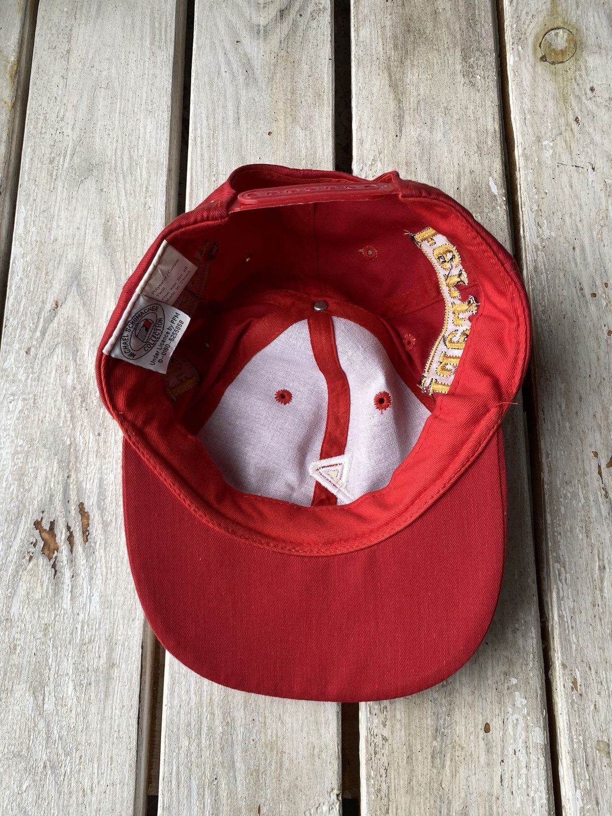 Ferrari × Formula 1 FERRARI CAP DEKRA VINTAGE MICHAEL SCHUMACHER CAP FORMULA 1 Size ONE SIZE - 7 Thumbnail