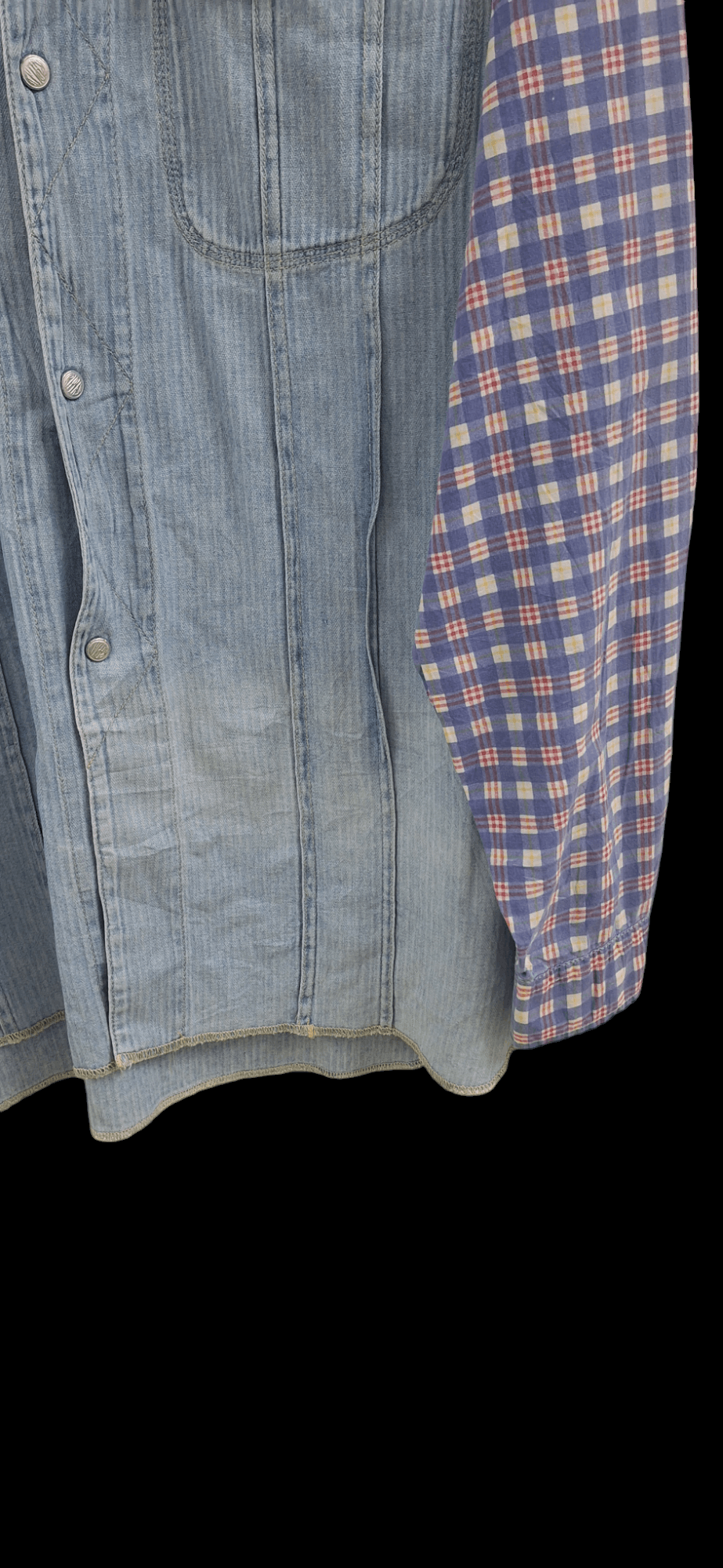 Replay Vintage Replay Snap Button Rebuild Western Shirt Size US XL / EU 56 / 4 - 4 Thumbnail